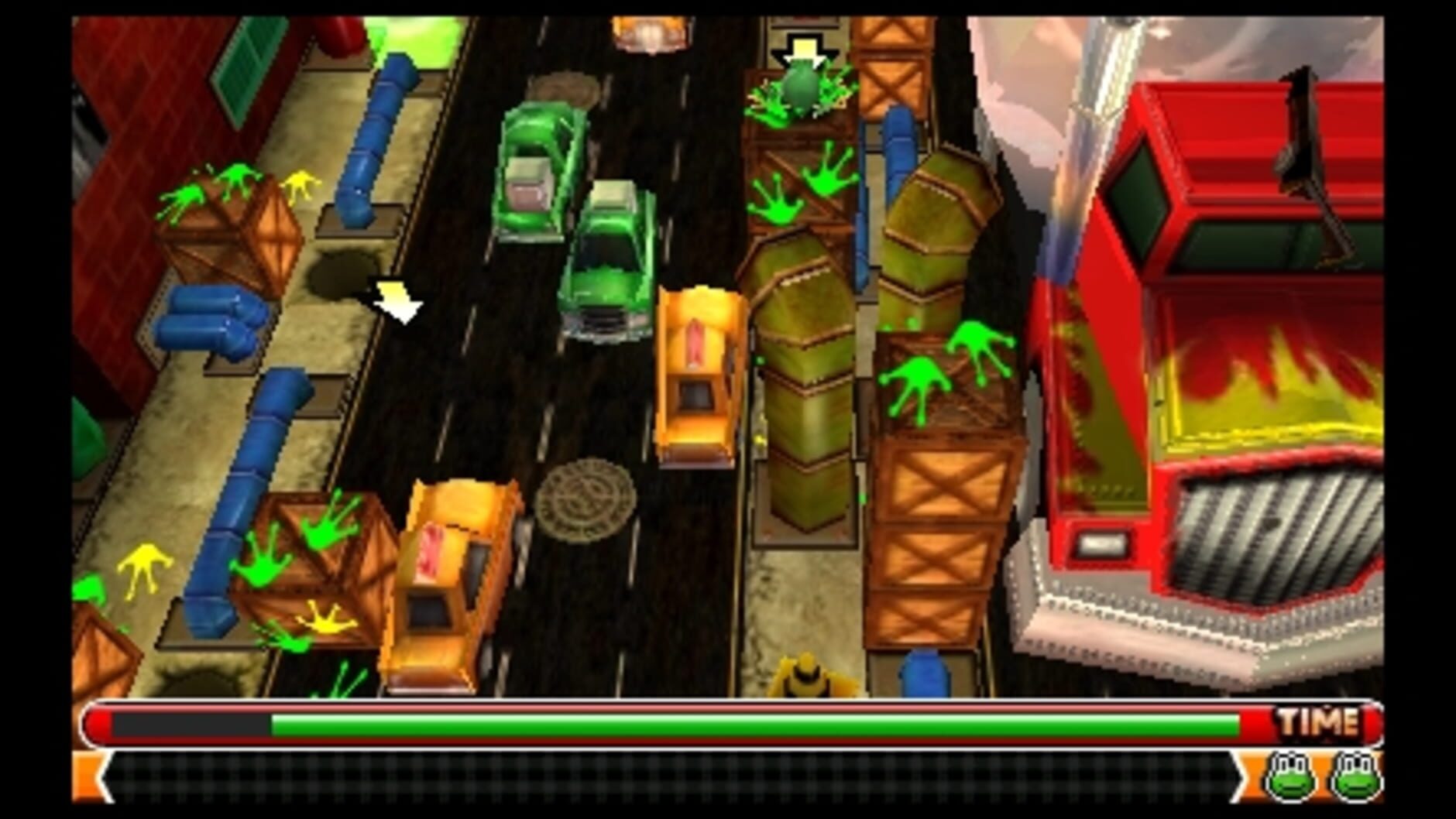 Screenshot for Frogger 3D