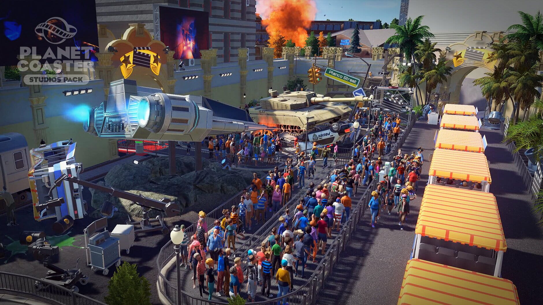 Screenshot for Planet Coaster: Studios Pack