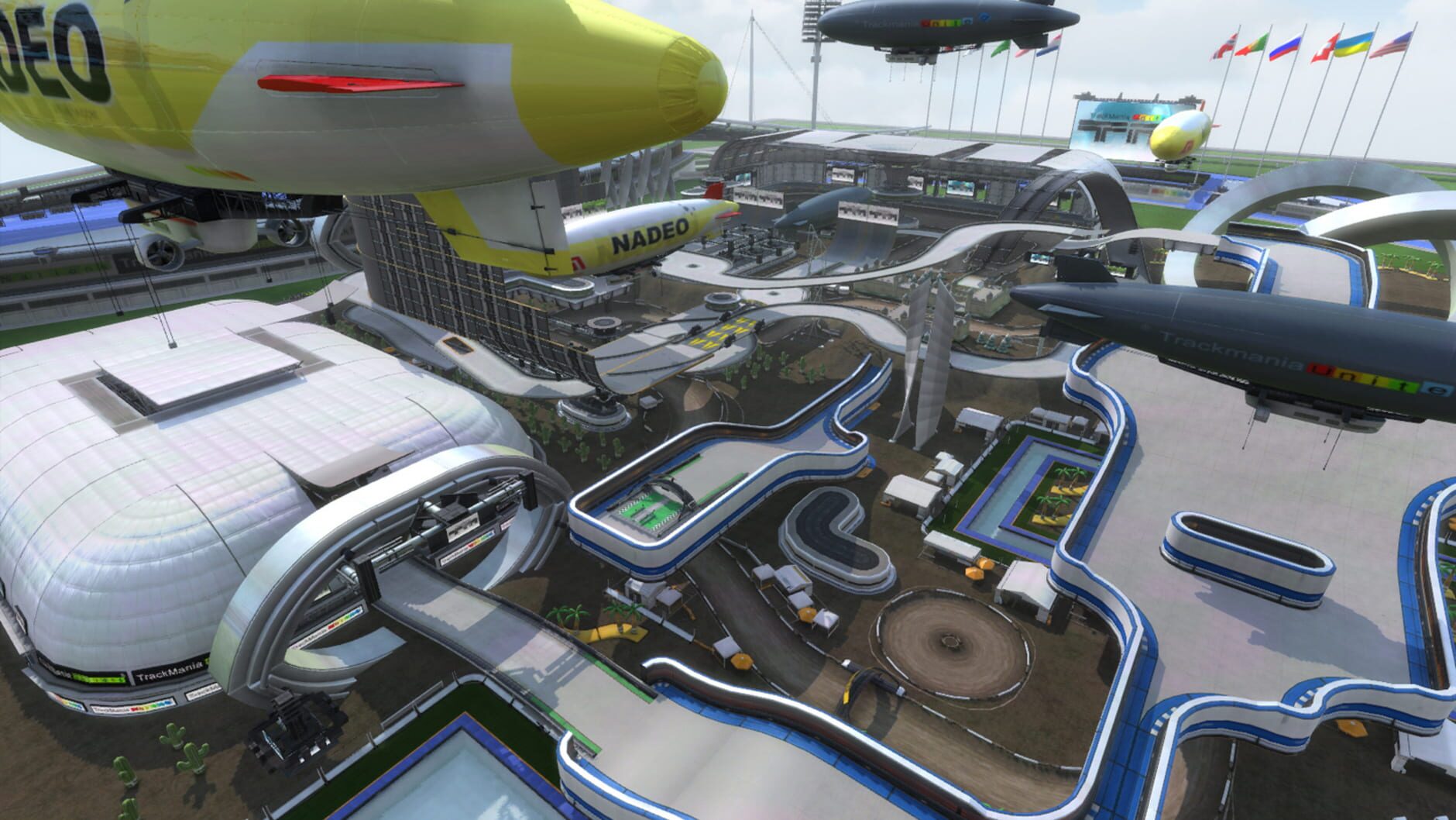 Screenshot for TrackMania Nations Forever
