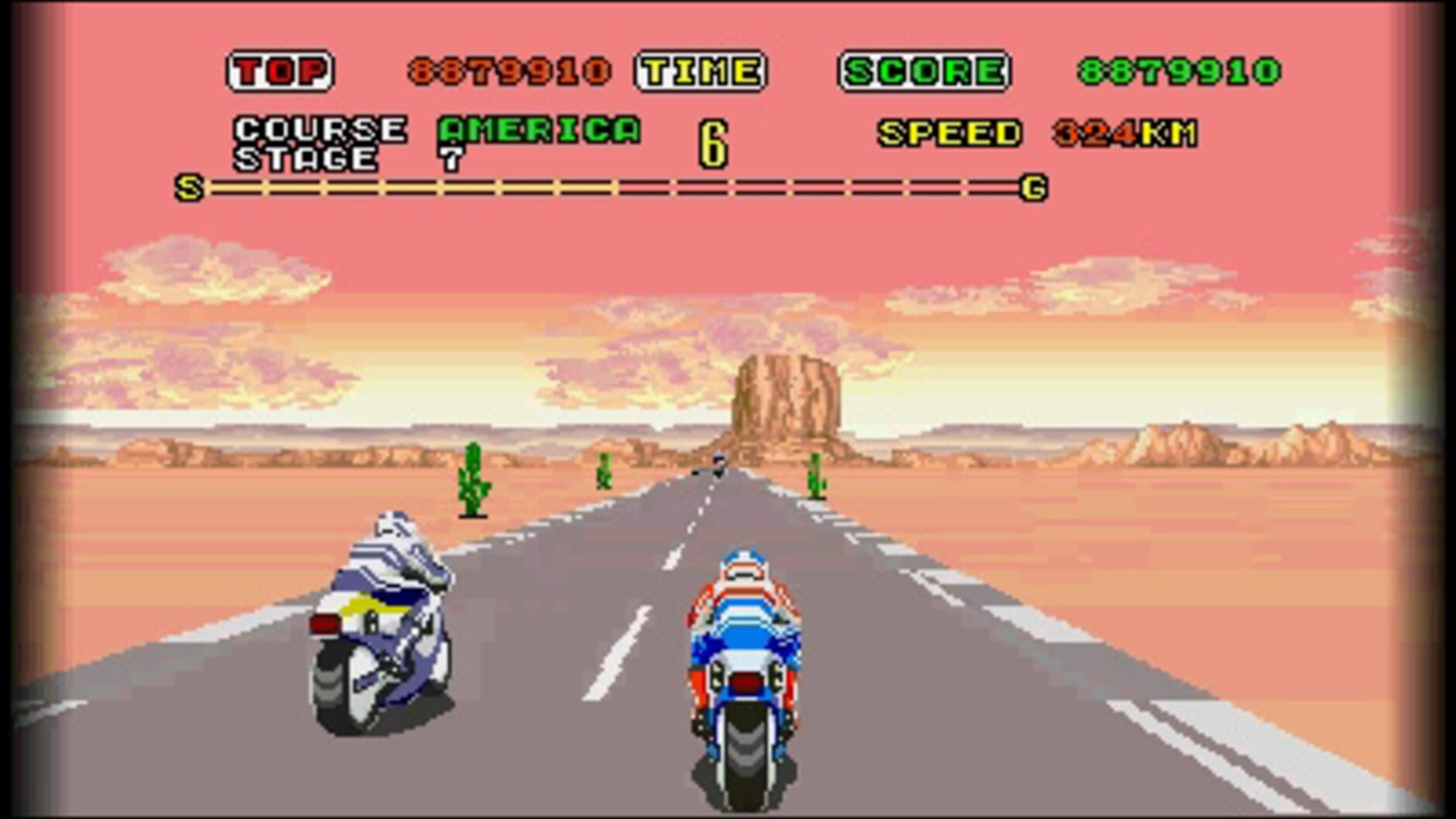 Screenshot for 3D Super Hang-On