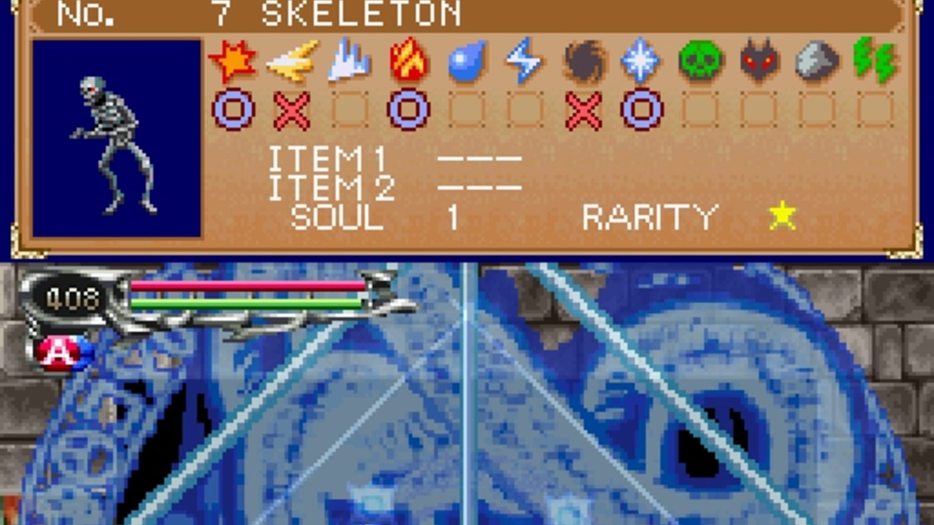 Screenshot for Castlevania: Dawn of Sorrow