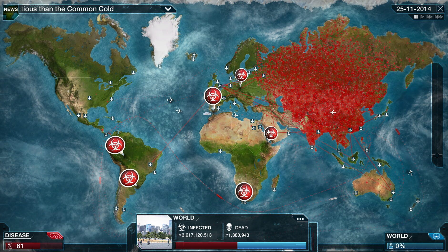 Screenshot for Plague Inc: Evolved