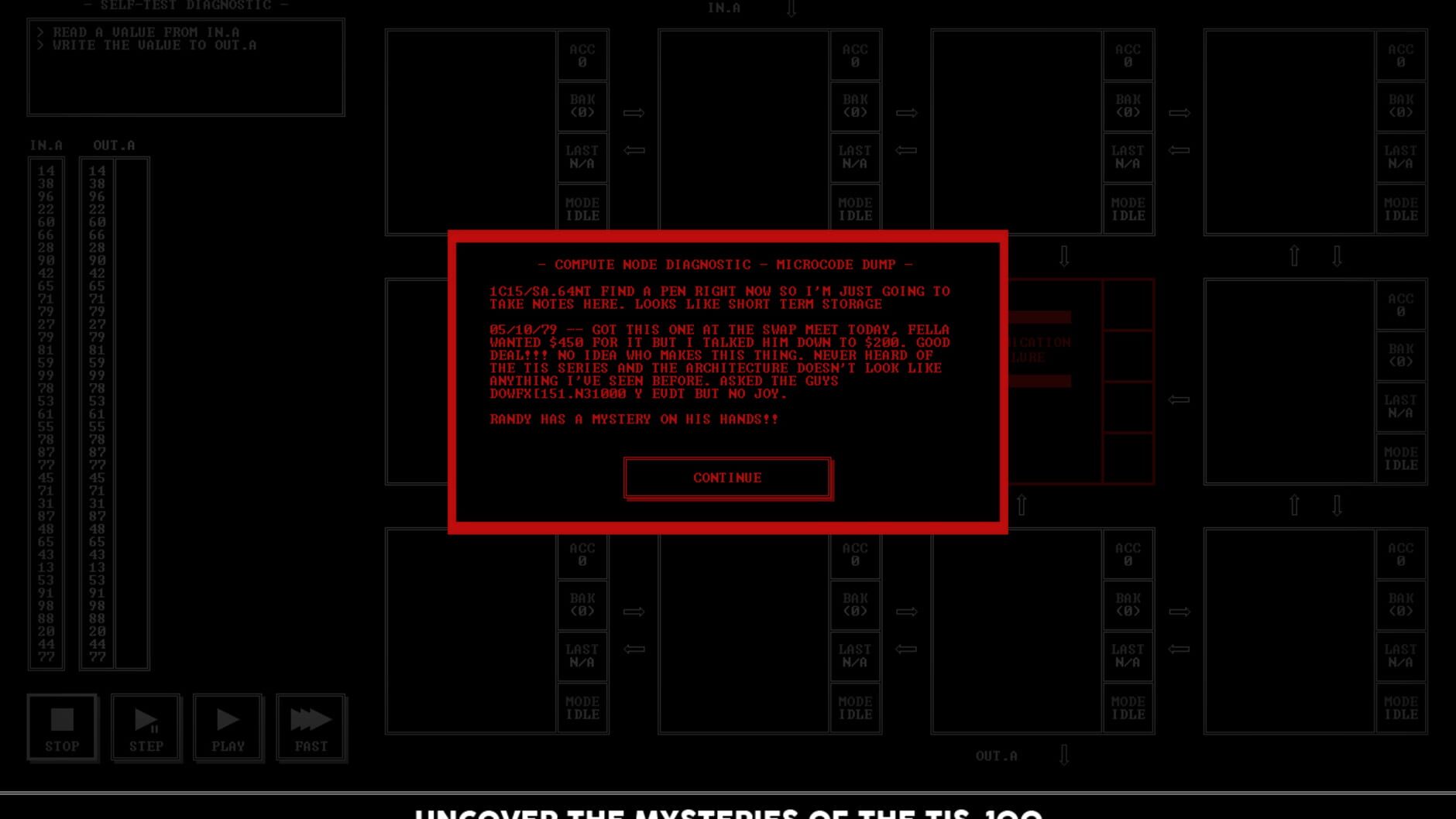 Screenshot for TIS-100