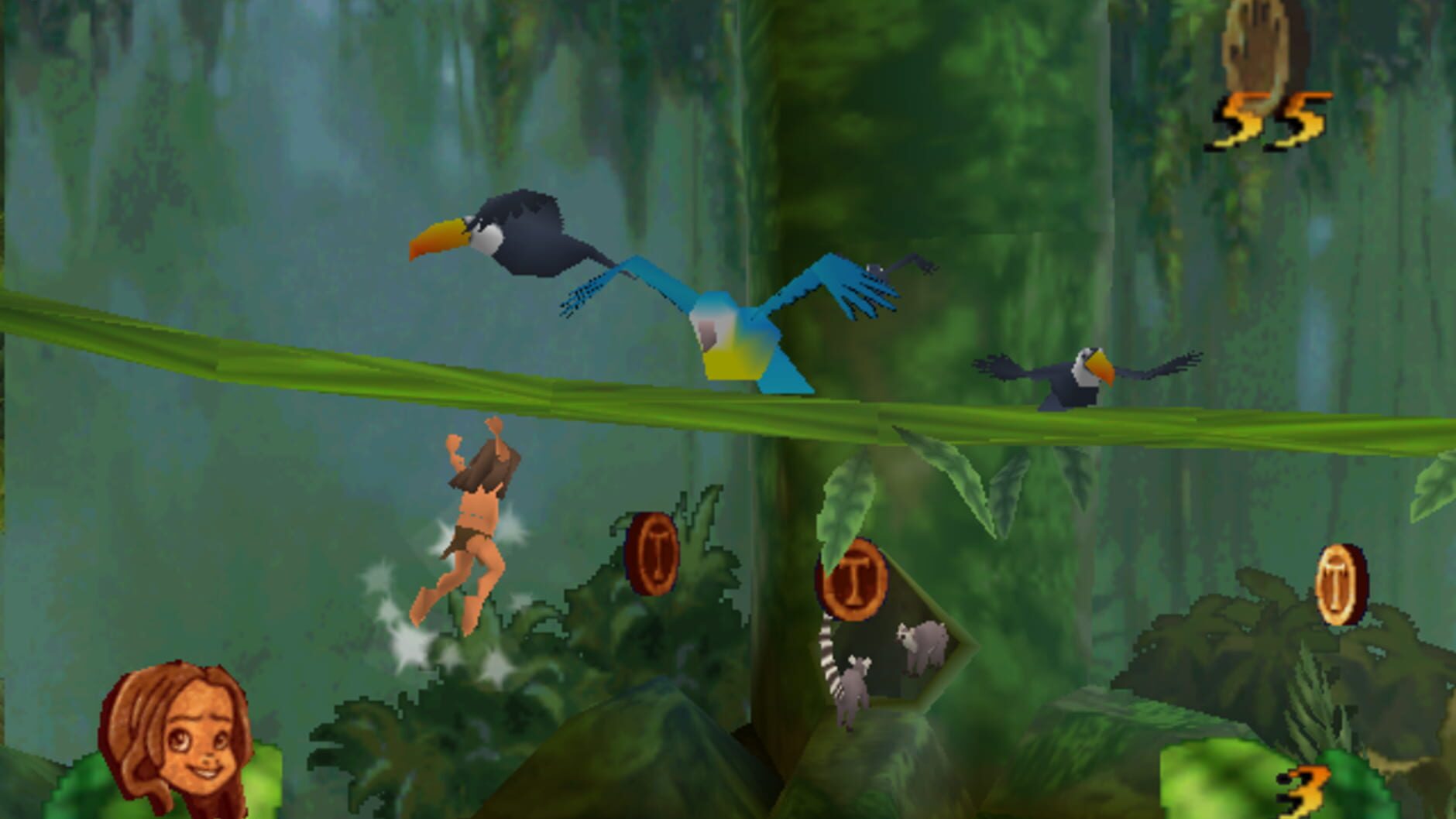 Screenshot for Disney's Tarzan