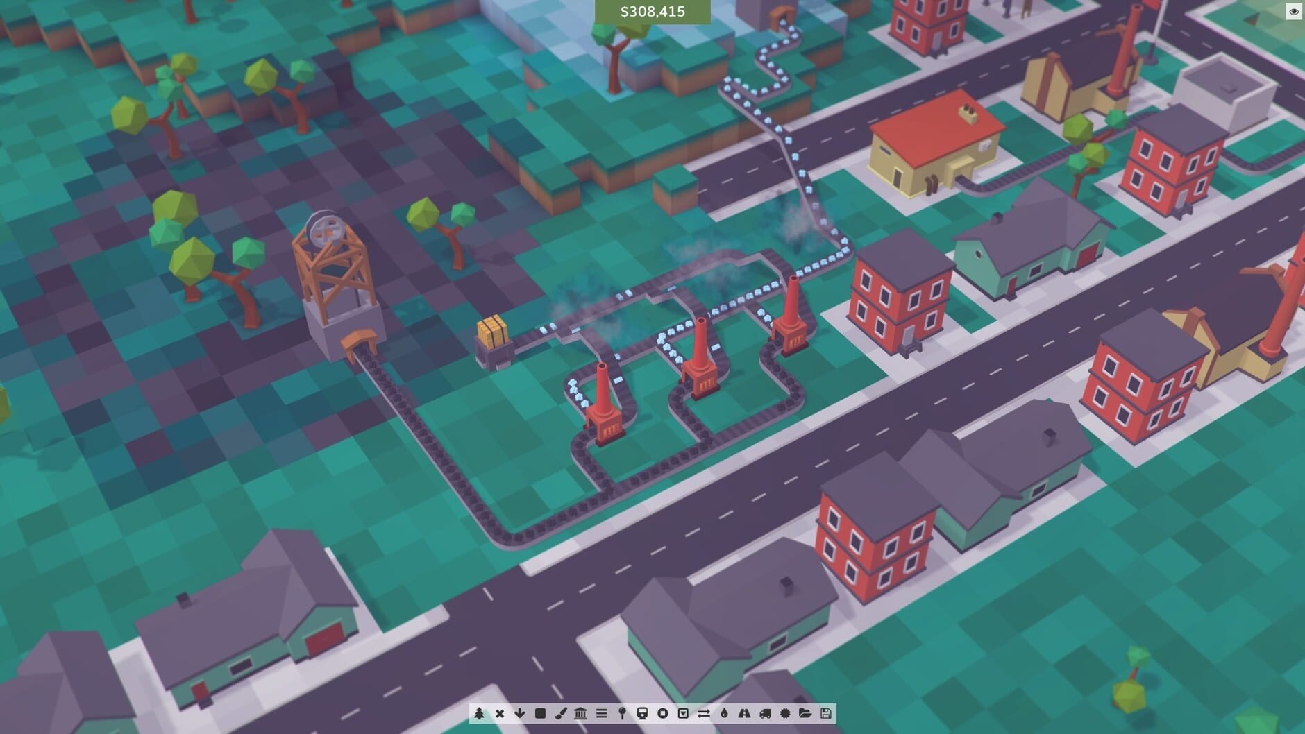 Screenshot for Voxel Tycoon