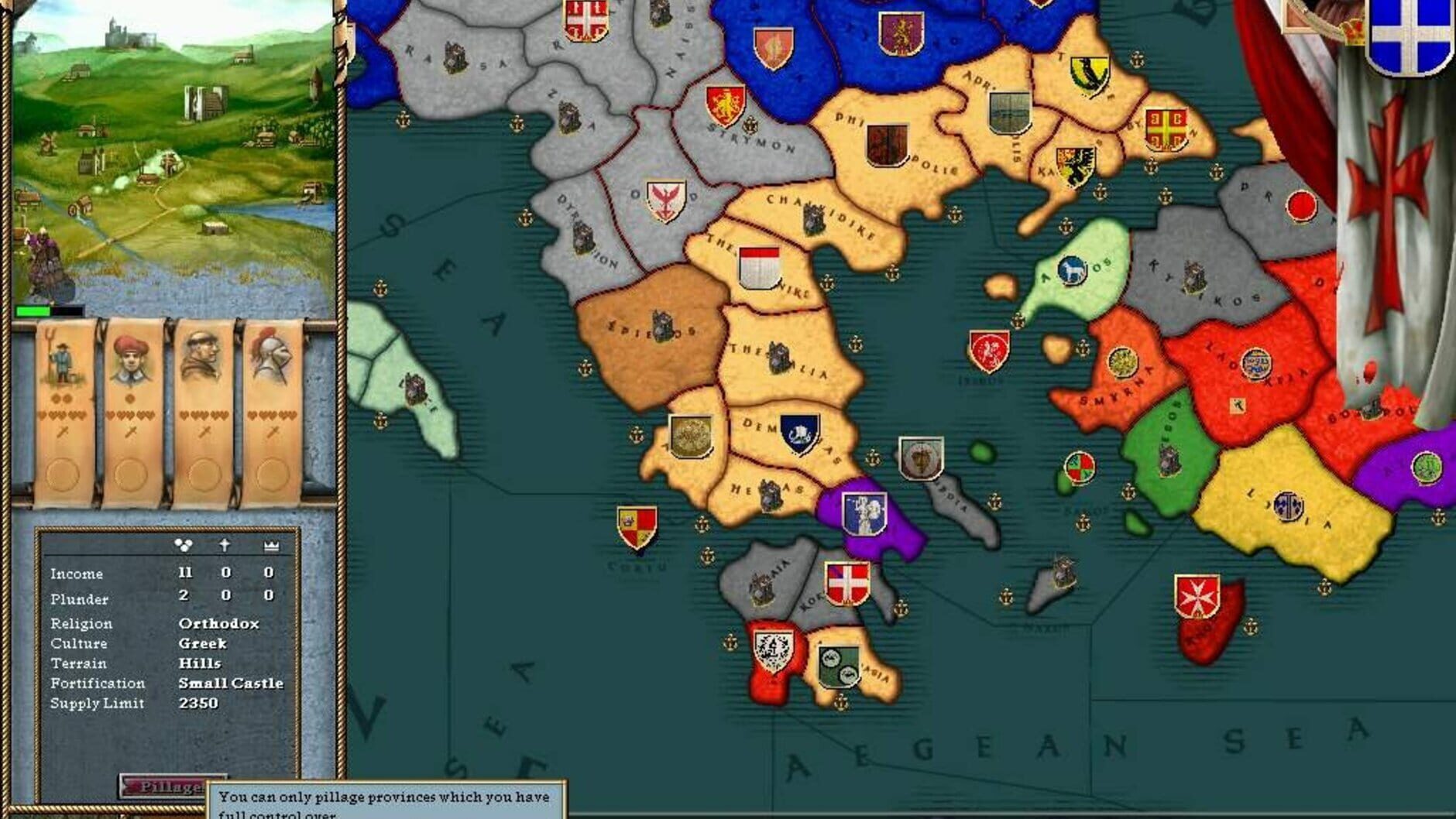 Screenshot for Crusader Kings