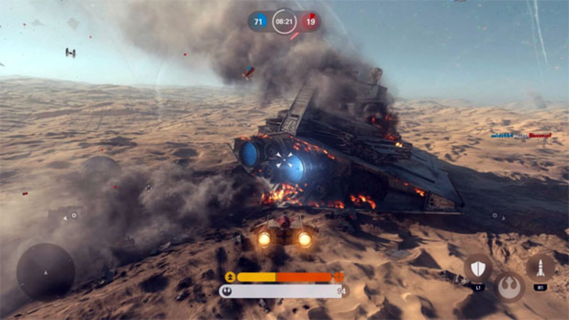 Screenshot for Star Wars Battlefront: Battle of Jakku