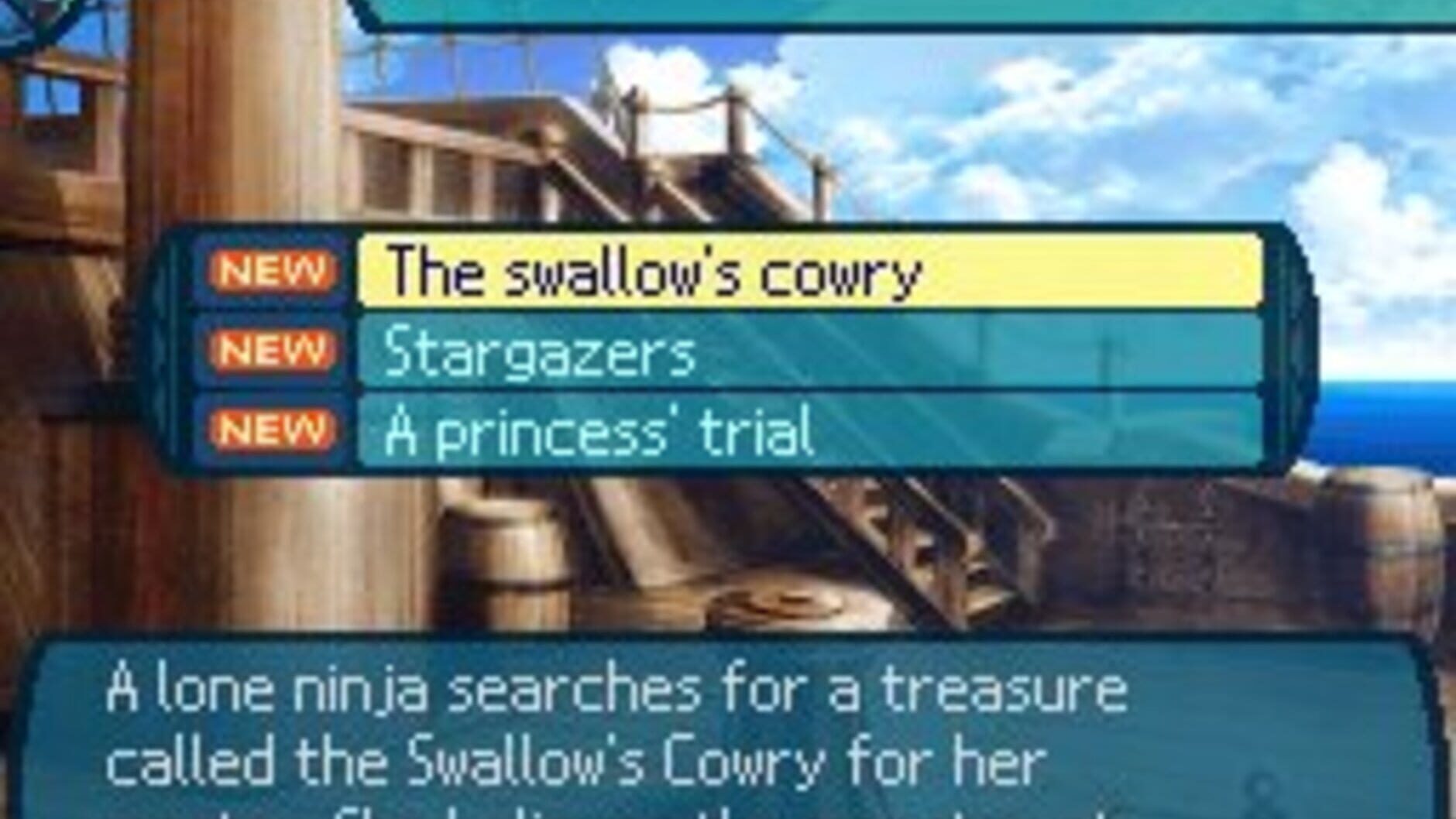 Screenshot for Etrian Odyssey III: The Drowned City