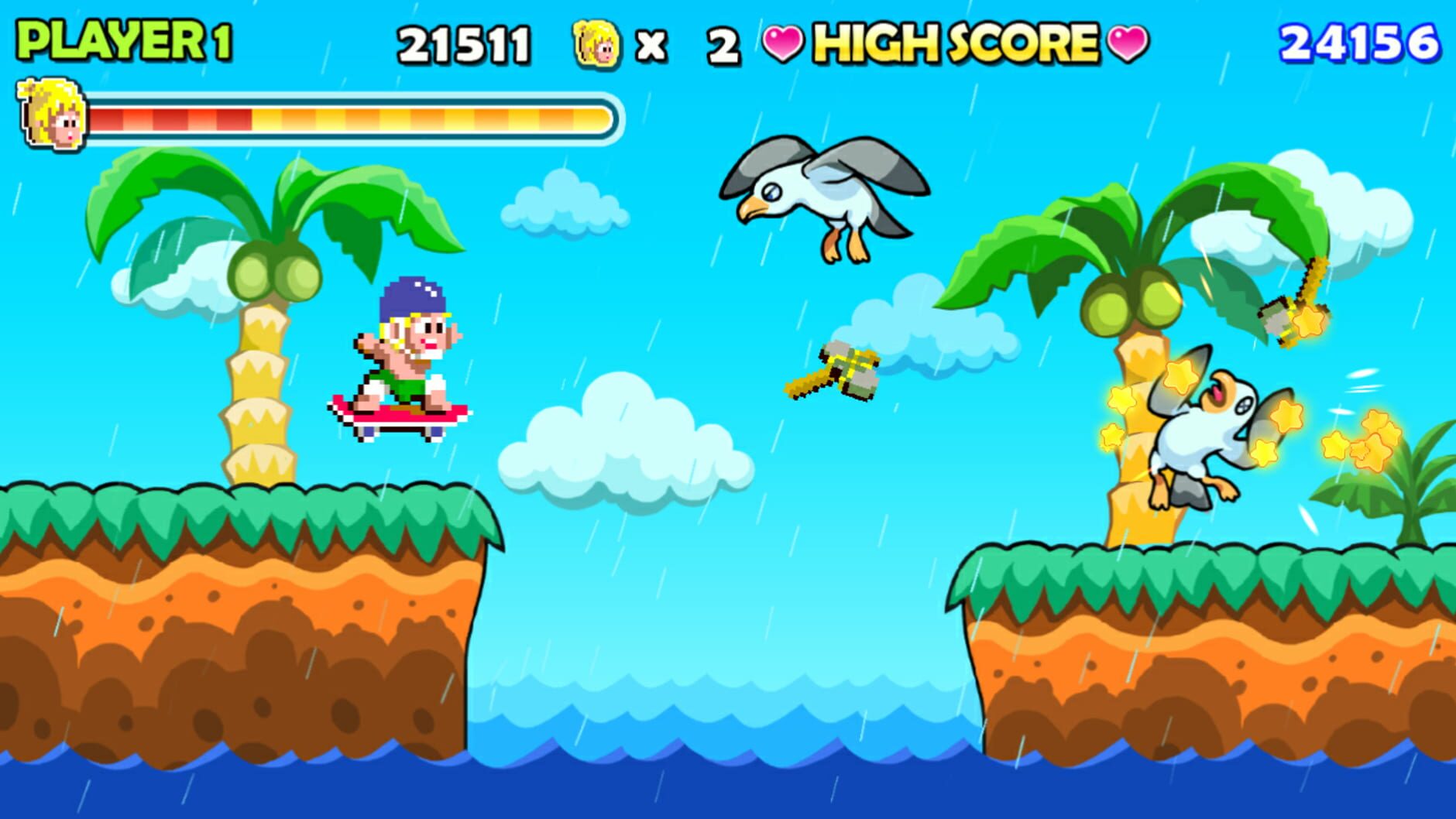 Screenshot for Wonder Boy Returns