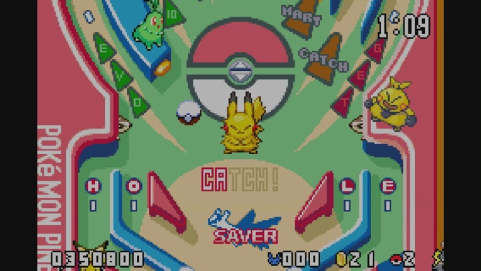 Screenshot for Pokémon Pinball: Ruby & Sapphire