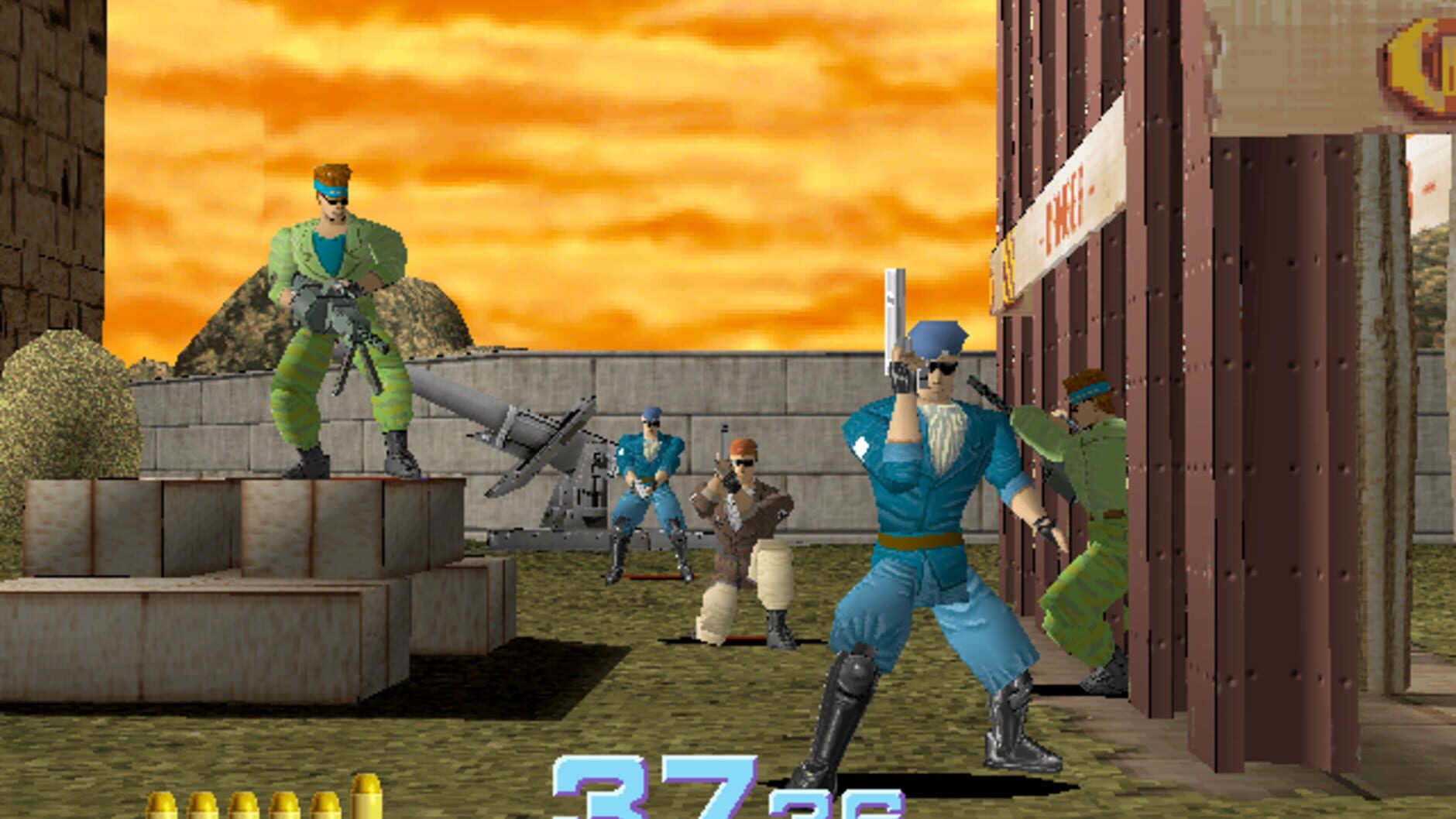 Screenshot for Time Crisis