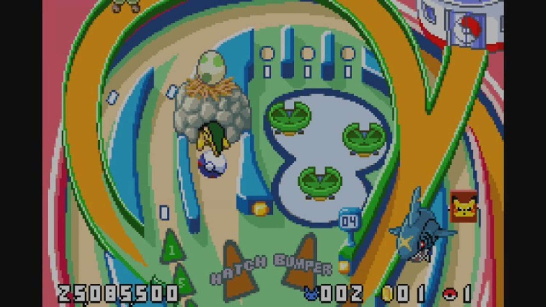 Screenshot for Pokémon Pinball: Ruby & Sapphire