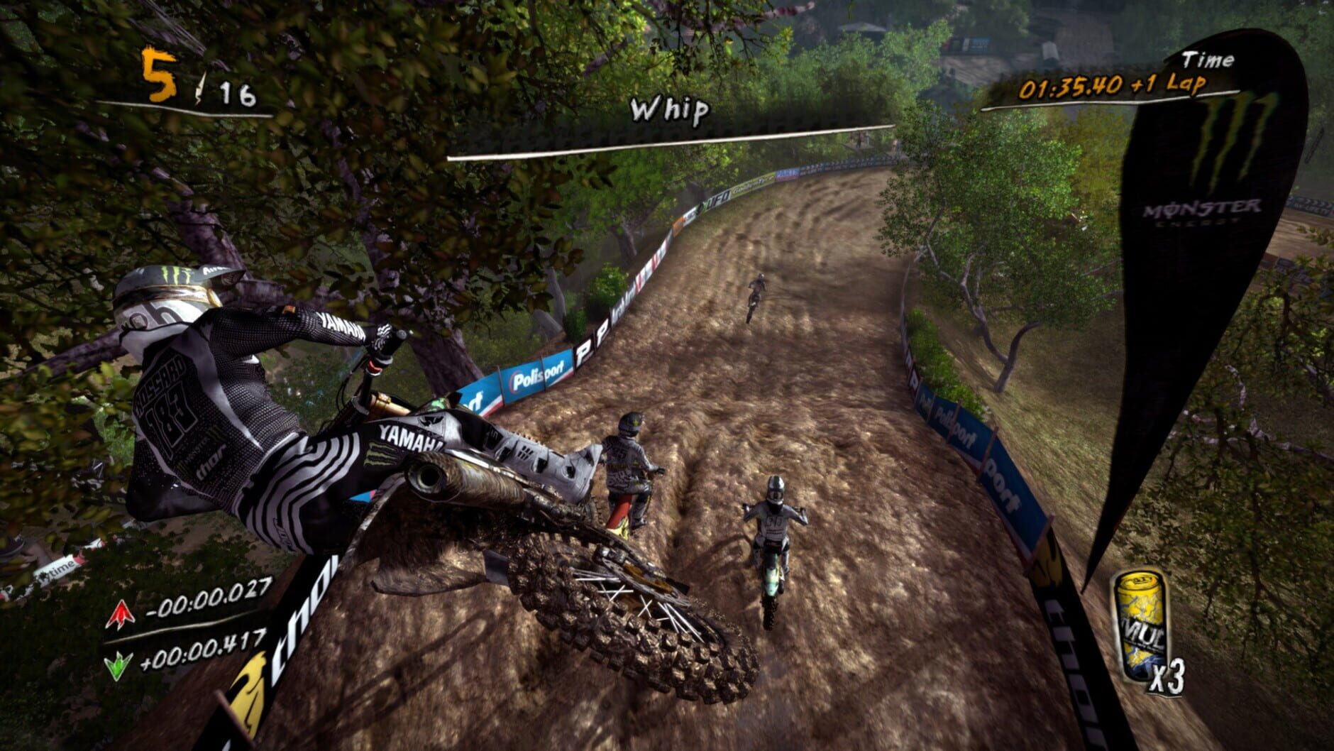 Screenshot for MUD: FIM Motocross World Championship