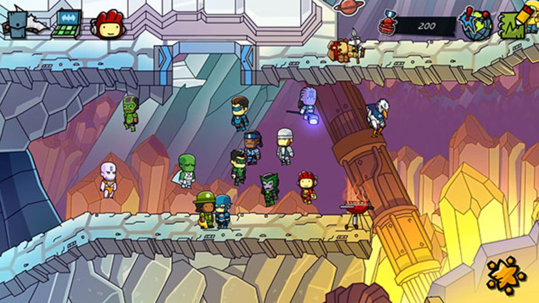 Screenshot for Scribblenauts Unmasked: A DC Comics Adventure