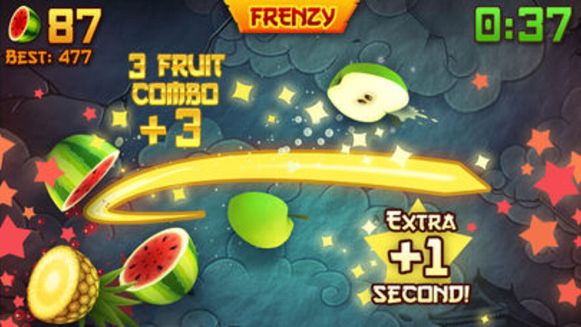 Screenshot for Fruit Ninja