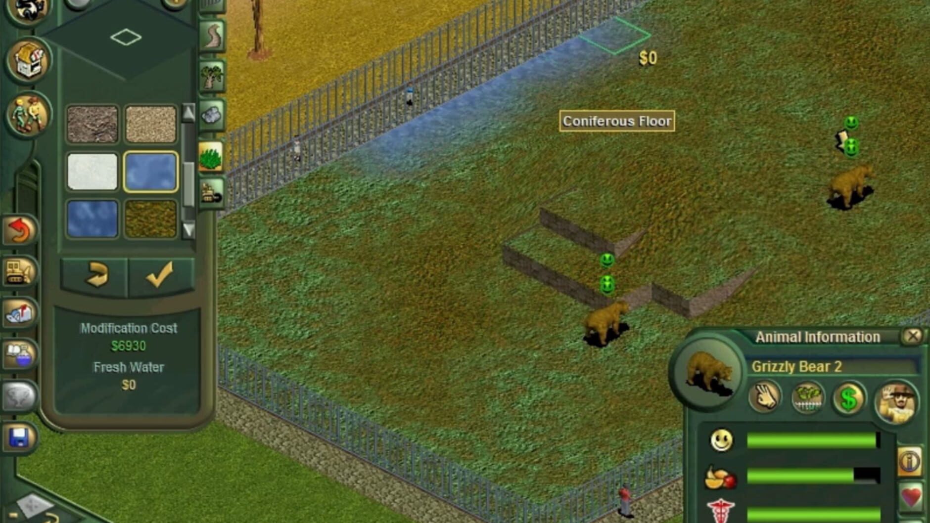 Screenshot for Zoo Tycoon