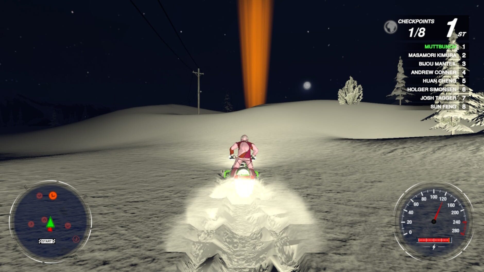 Screenshot for Snow Moto Racing Freedom