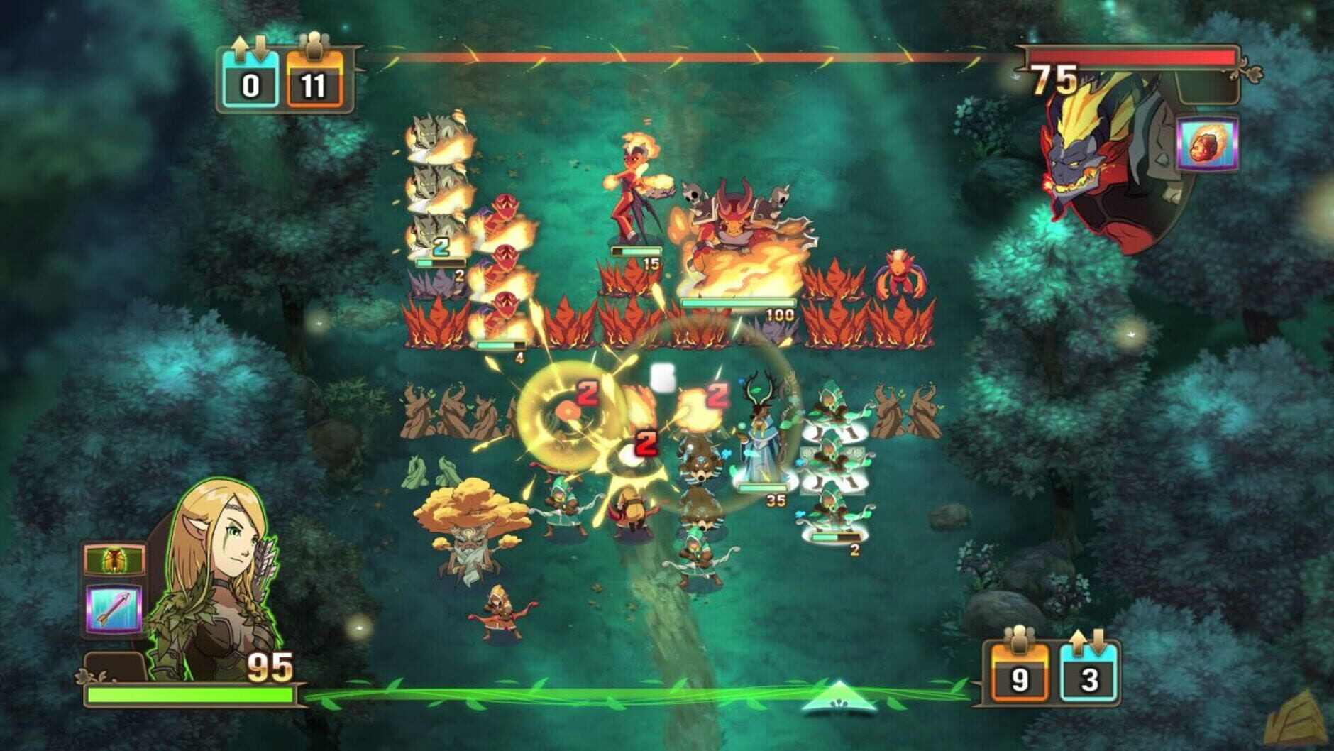 Screenshot for Might & Magic: Clash of Heroes