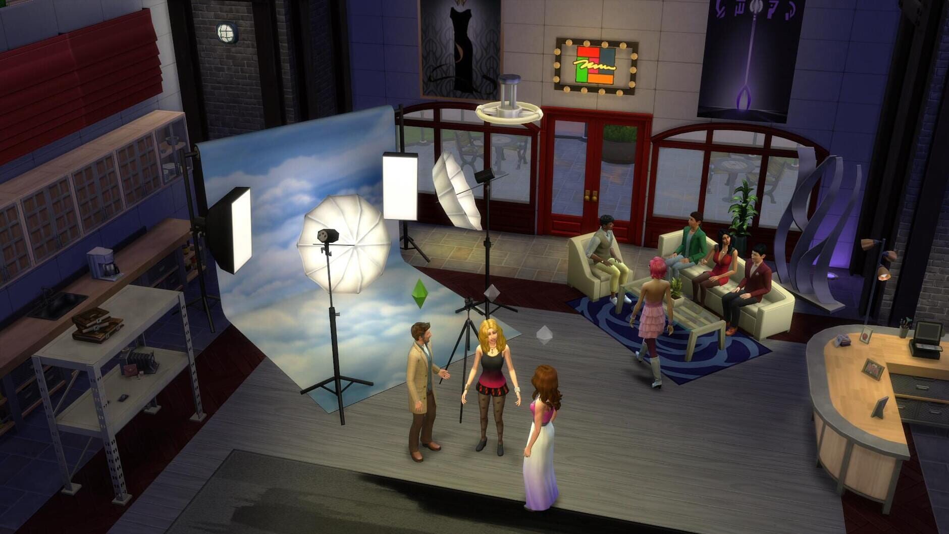 Screenshot for The Sims 4: Get to Work