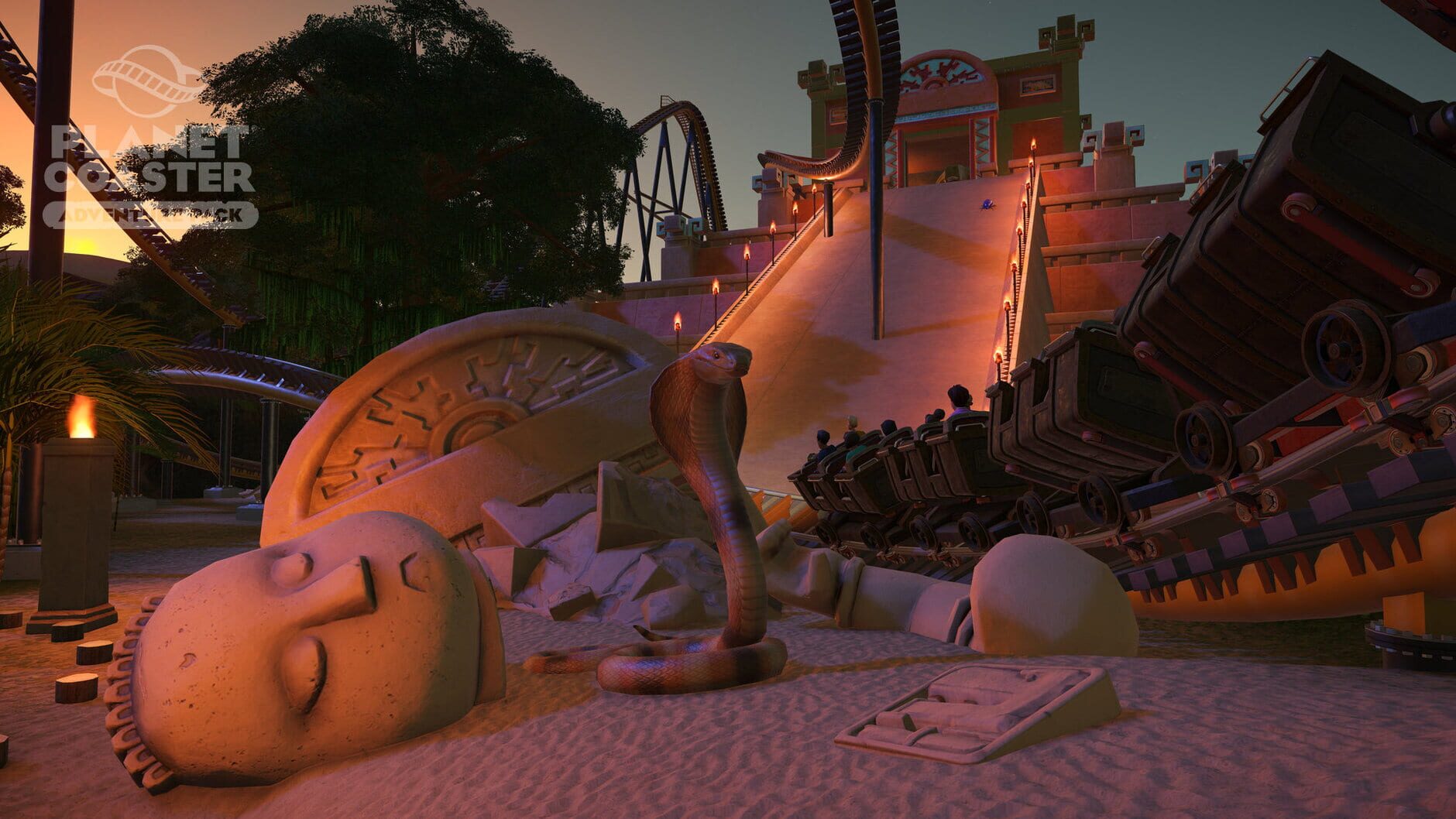 Screenshot for Planet Coaster: Adventure Pack