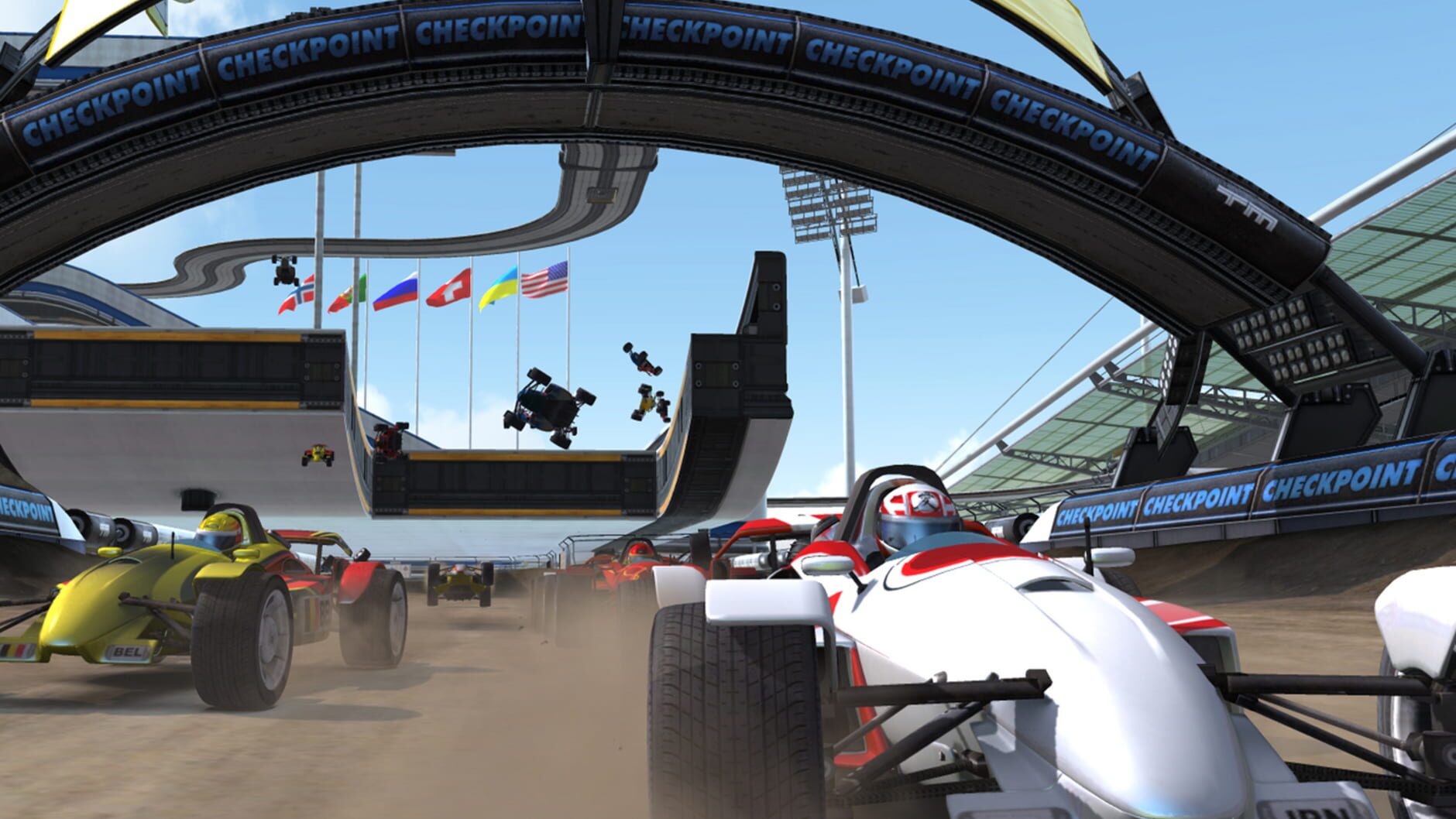 Screenshot for TrackMania Nations Forever