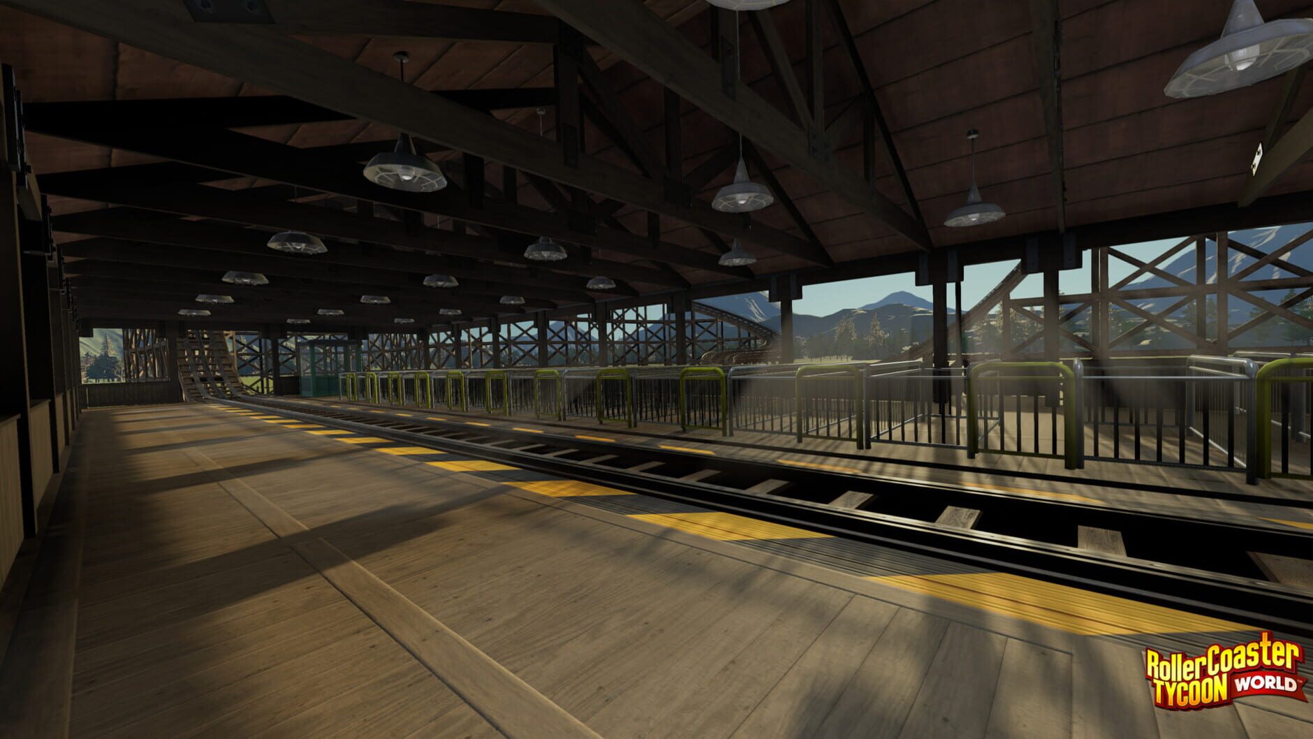 Screenshot for RollerCoaster Tycoon World