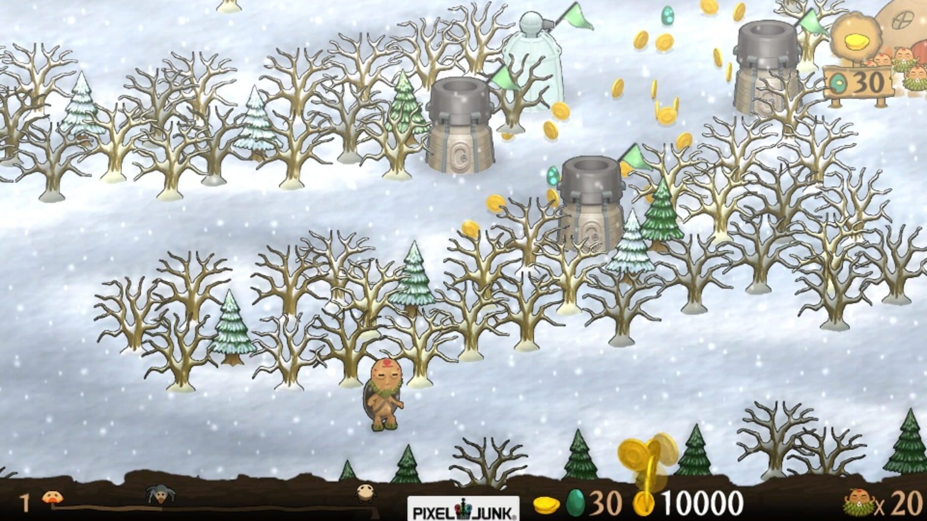 Screenshot for PixelJunk Monsters Ultimate HD