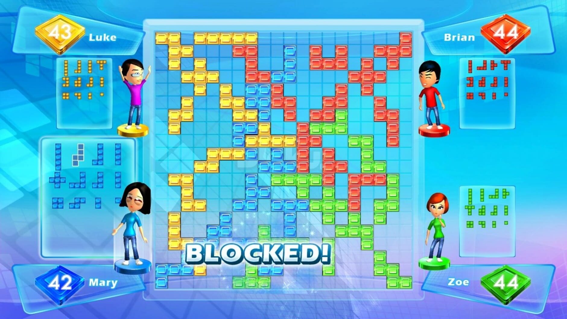 Screenshot for Blokus