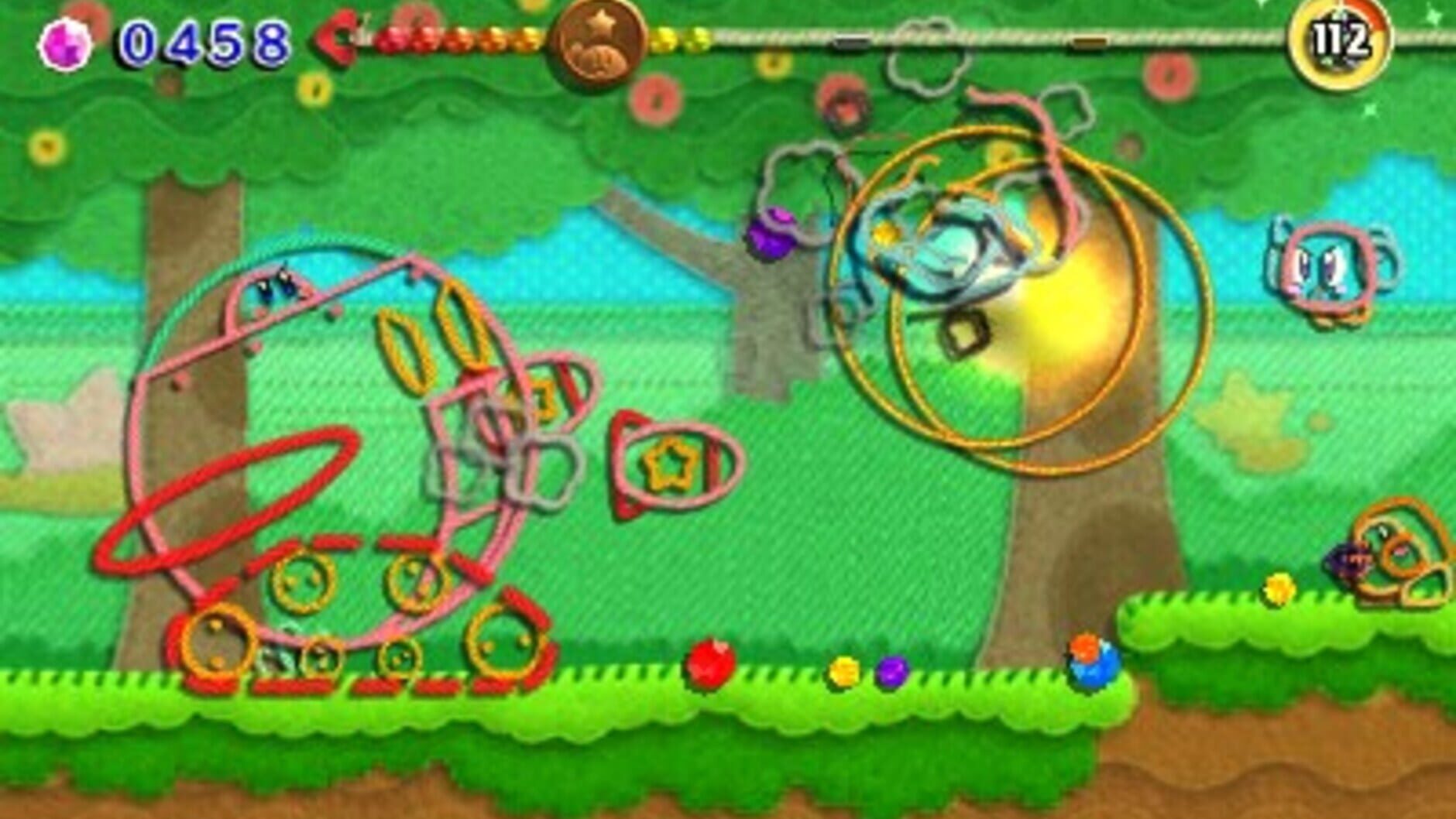 Screenshot for Kirby's Extra Epic Yarn
