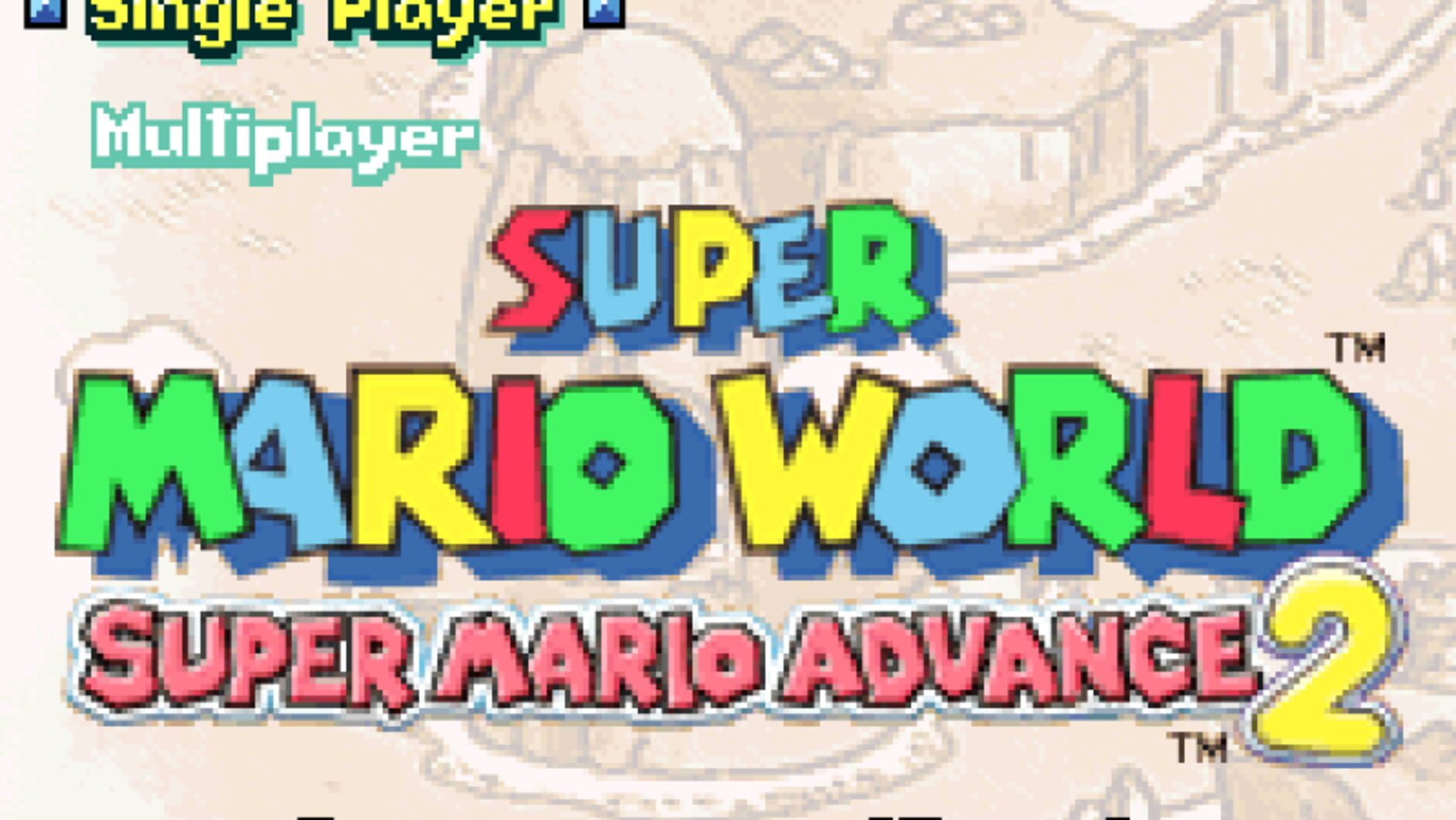 Screenshot for Super Mario World: Super Mario Advance 2
