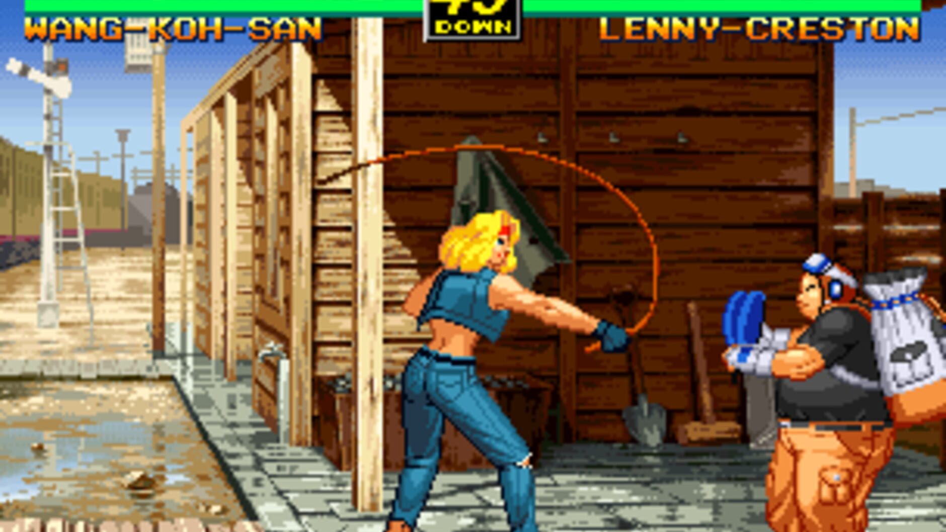 Screenshot for Art of Fighting 3: The Path of The Warrior