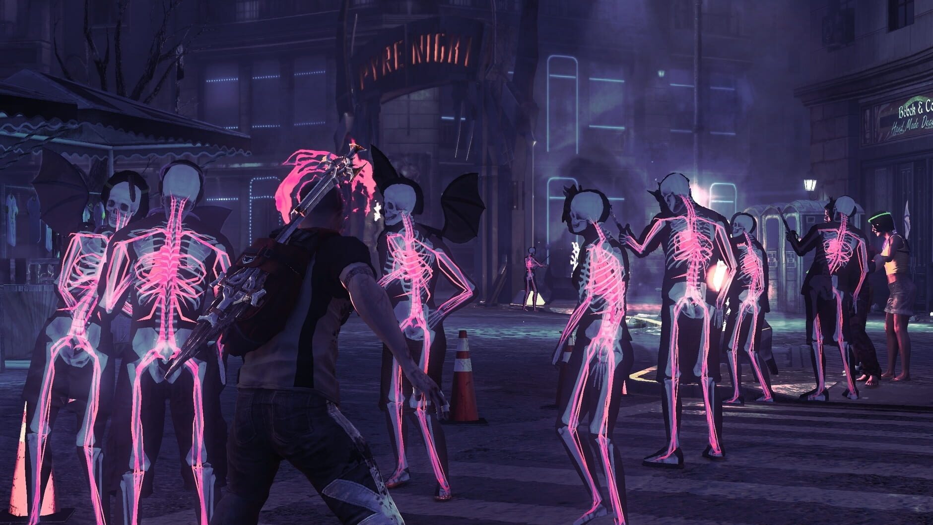 Screenshot for Infamous: Festival of Blood