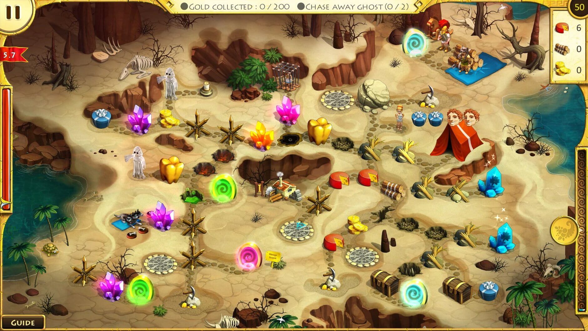 Screenshot for 12 Labours of Hercules V: Kids of Hellas