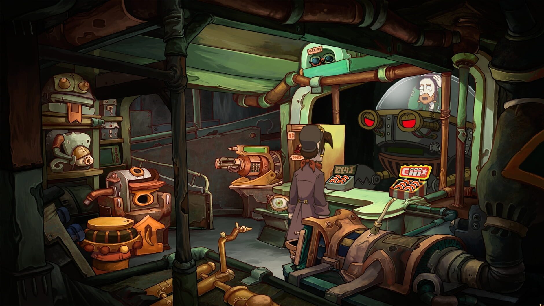 Screenshot for Chaos on Deponia