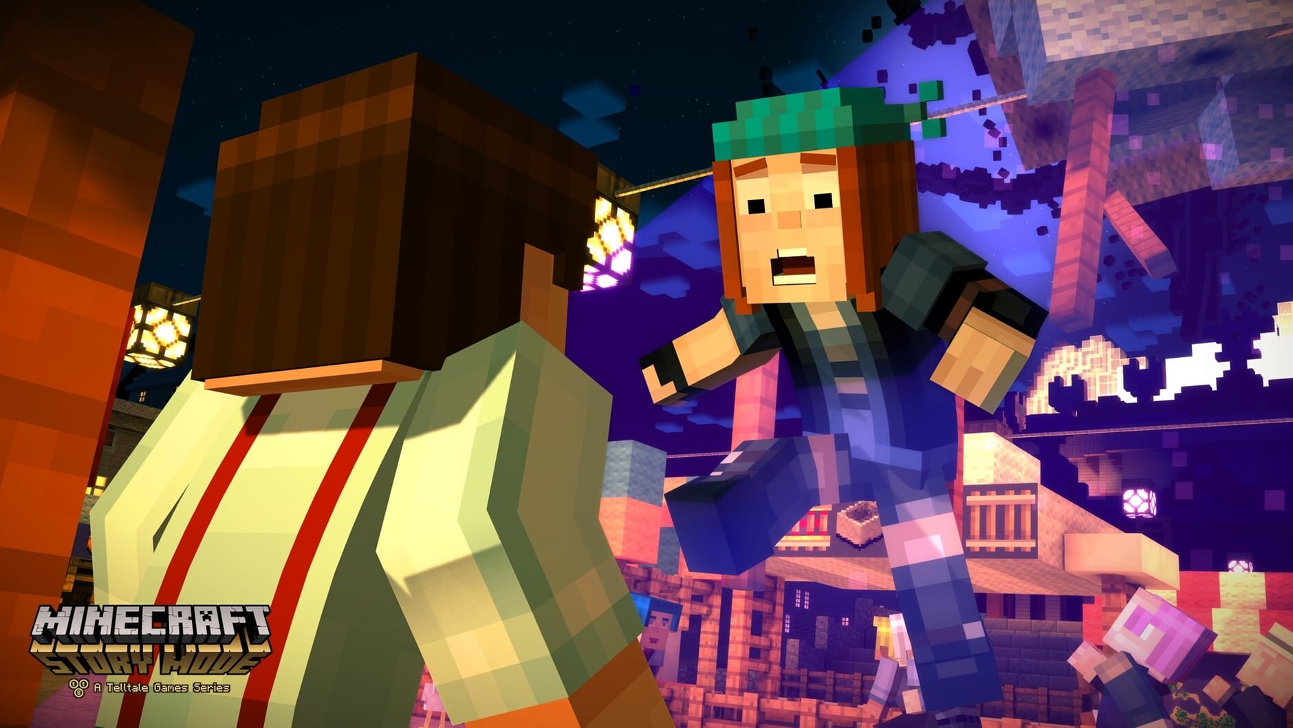 Screenshot for Minecraft: Story Mode - Episode 4: A Block and a Hard Place
