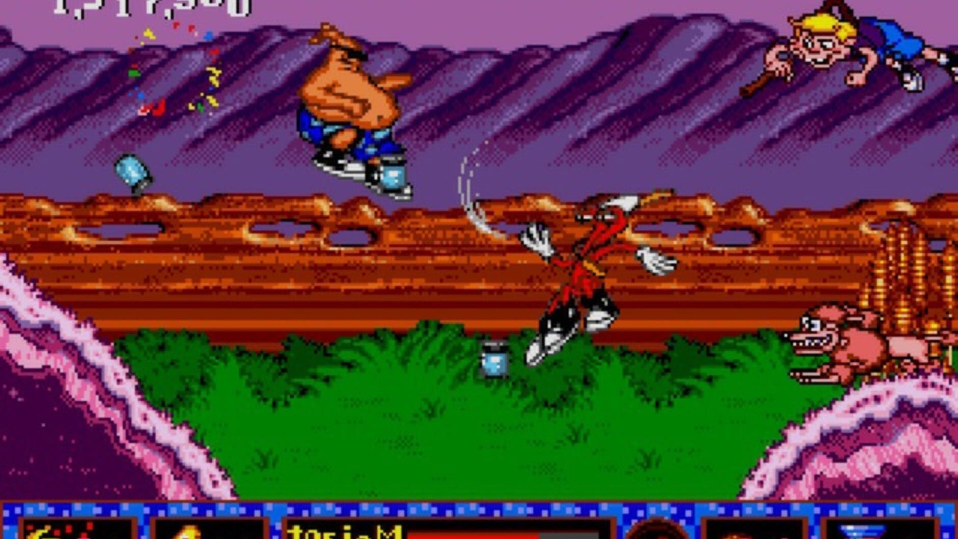 Screenshot for ToeJam & Earl in Panic on Funkotron