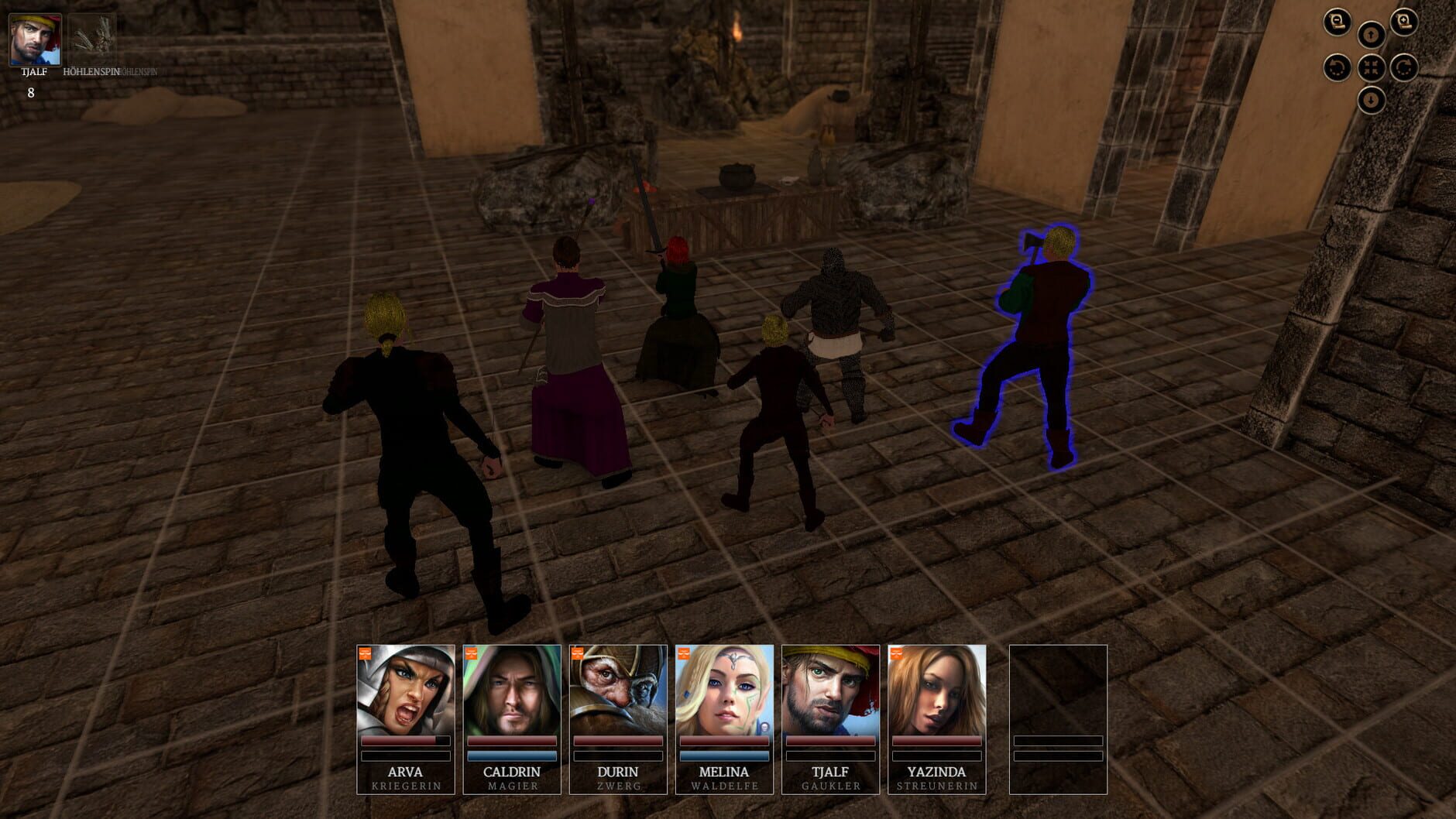 Screenshot for Realms of Arkania: Star Trail