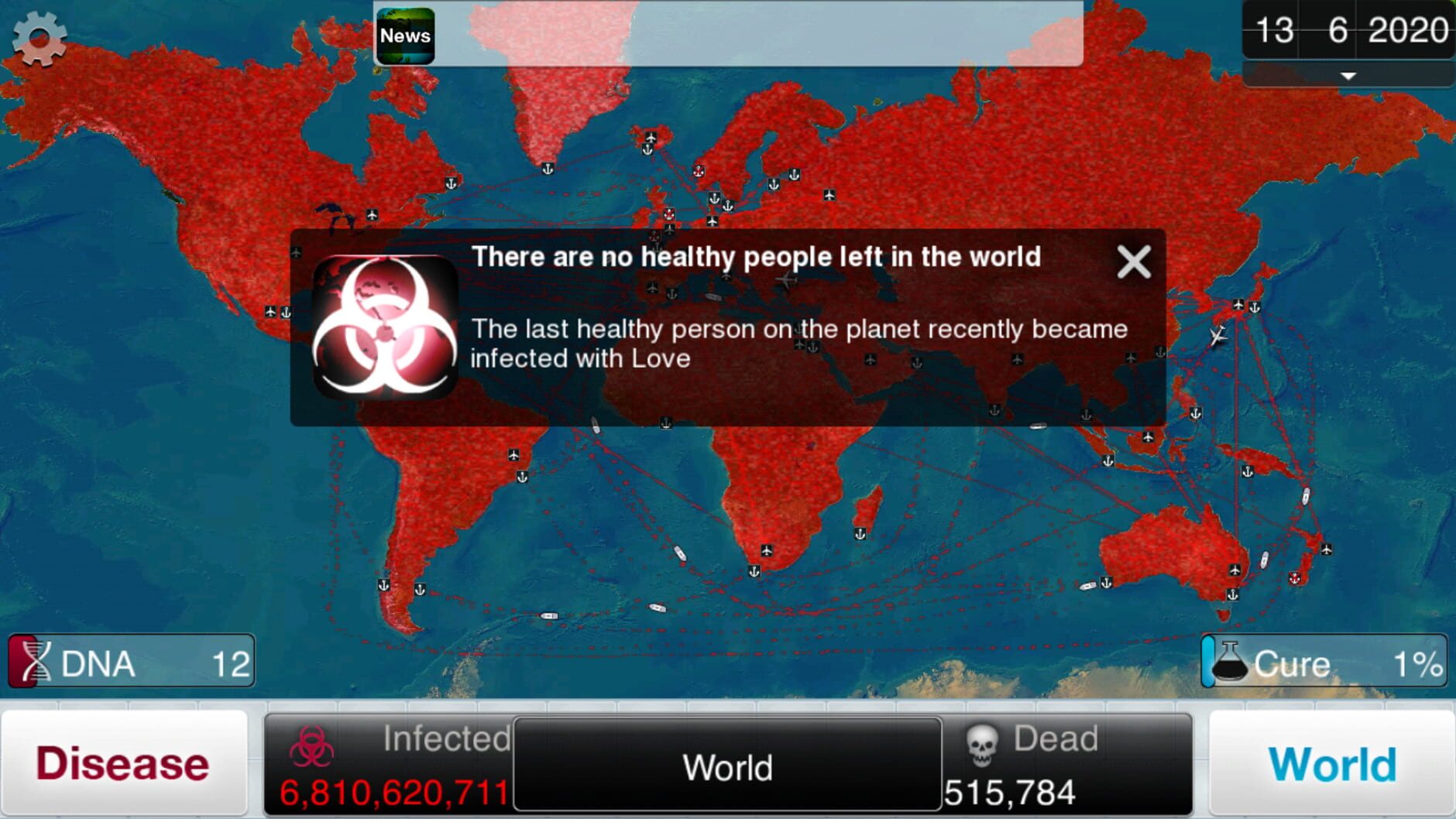 Screenshot for Plague Inc.