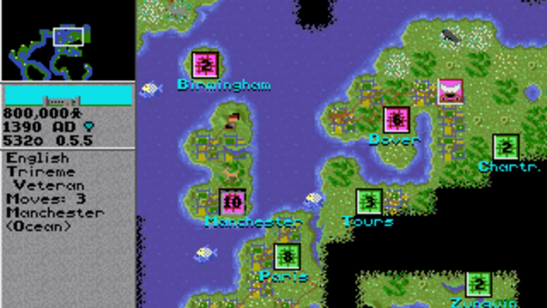 Screenshot for Sid Meier's Civilization