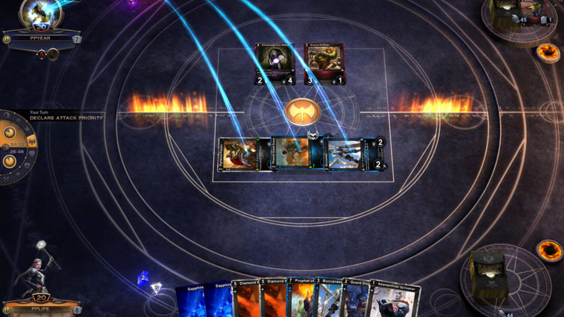 Screenshot for HEX: Shards of Fate