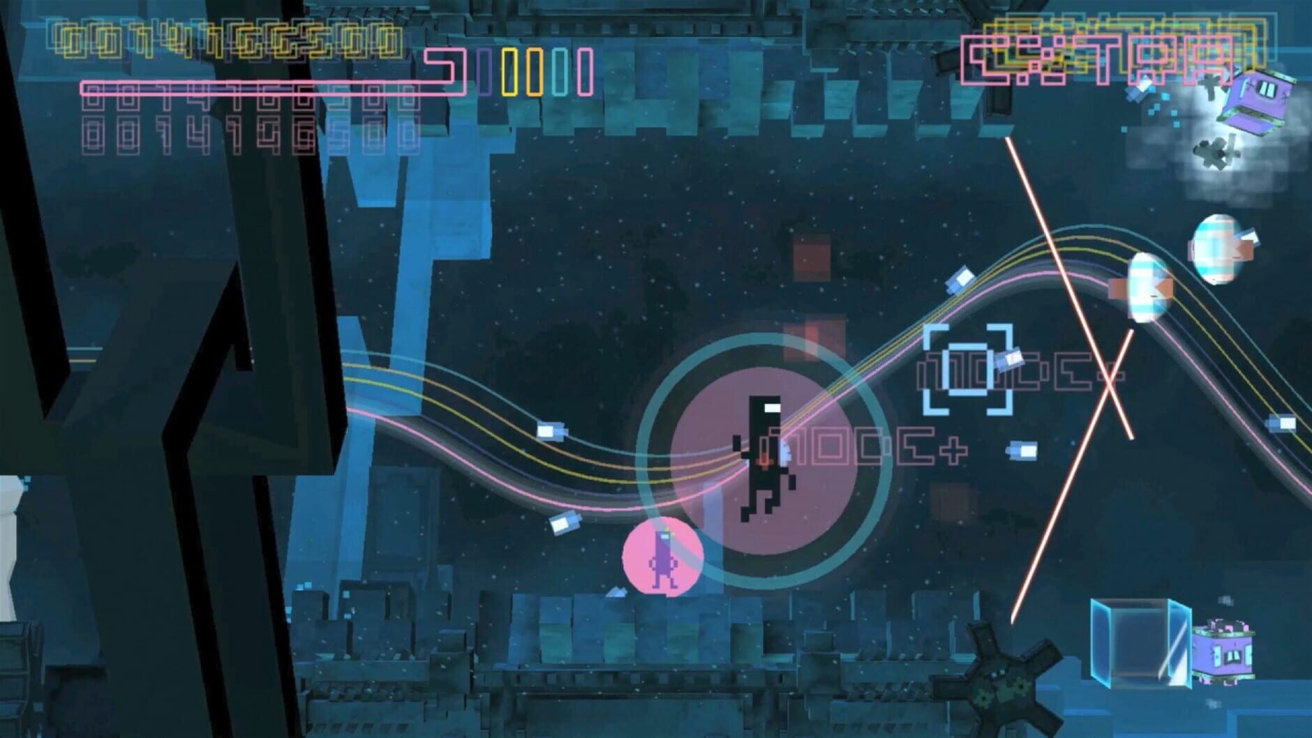 Screenshot for Bit.Trip Fate