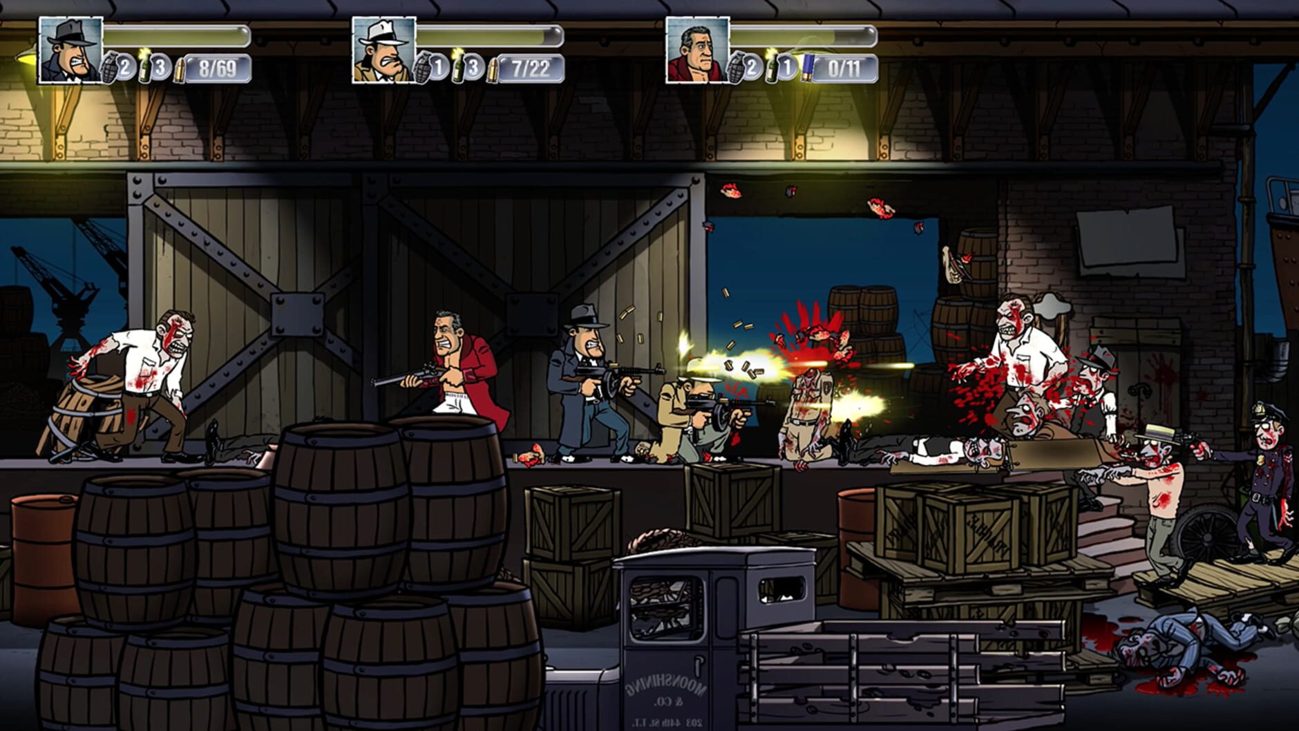 Screenshot for Guns, Gore & Cannoli