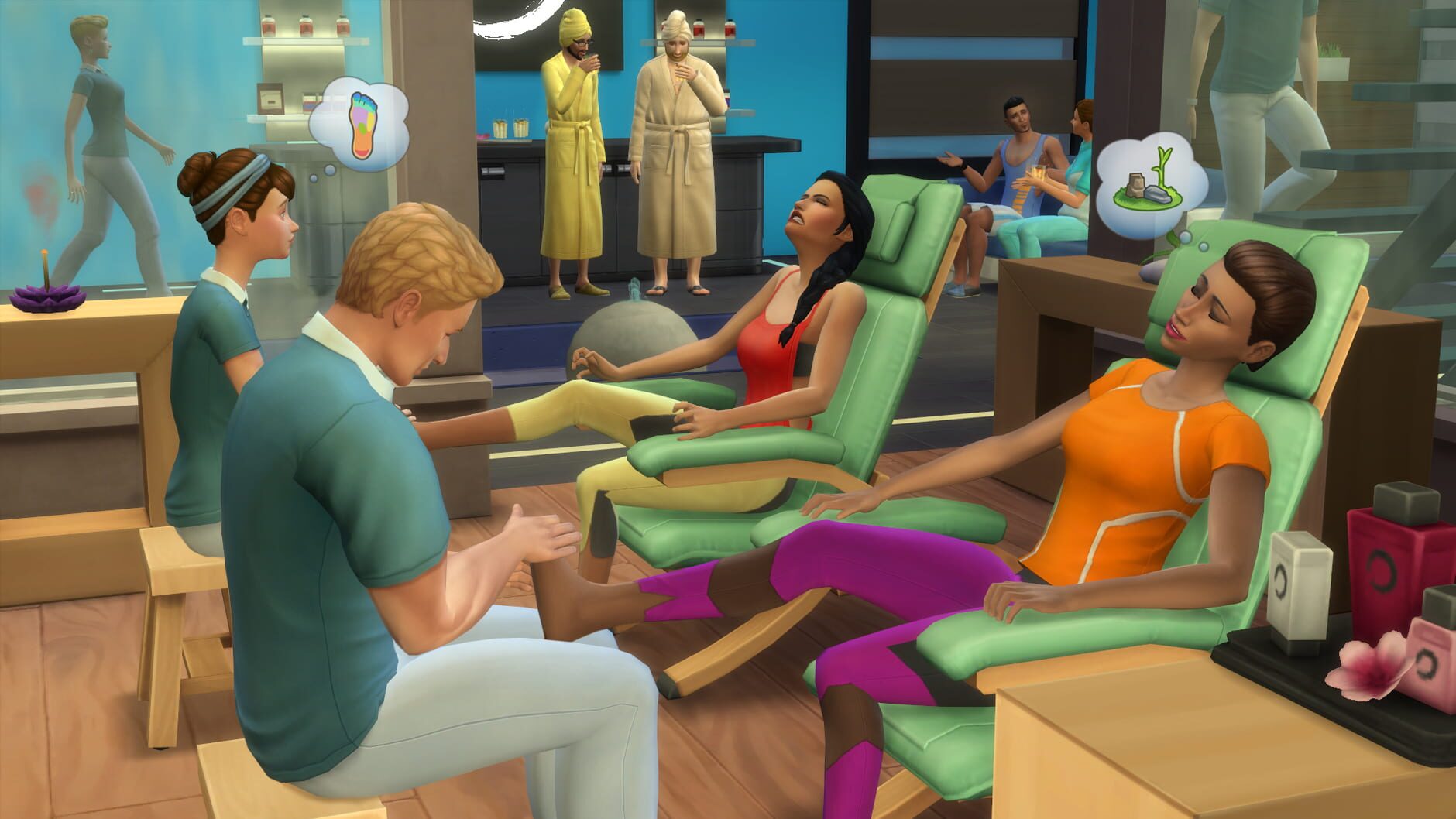 Screenshot for The Sims 4: Spa Day