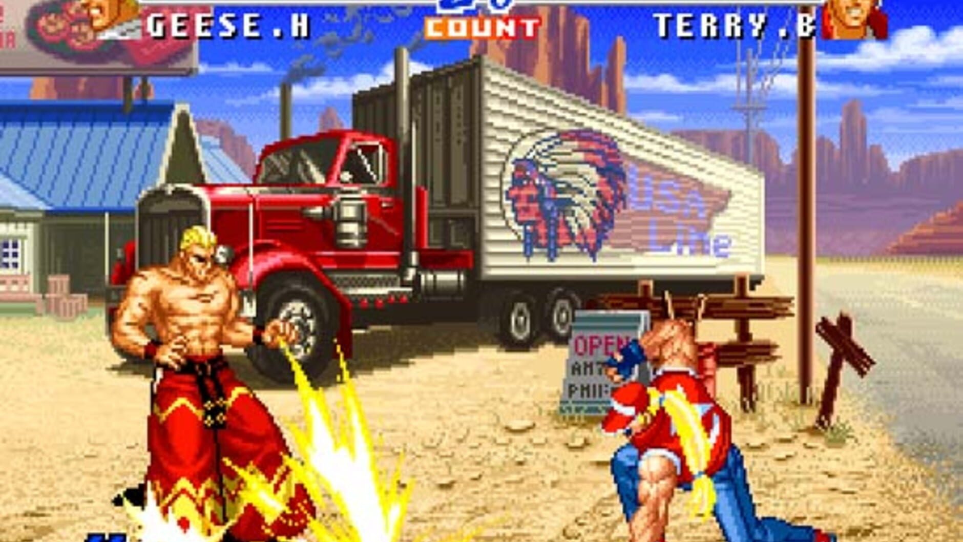 Screenshot for Real Bout Fatal Fury 2: The Newcomers