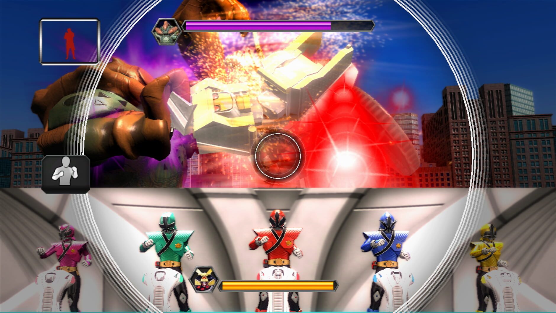 Screenshot for Power Rangers Super Samurai