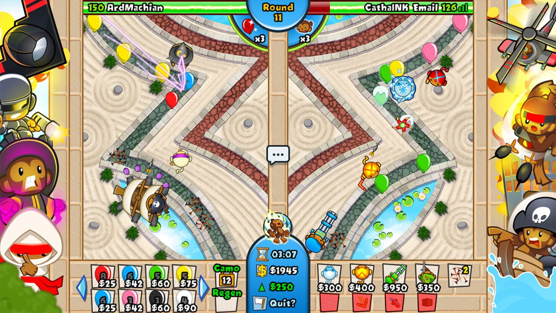 Screenshot for Bloons TD Battles