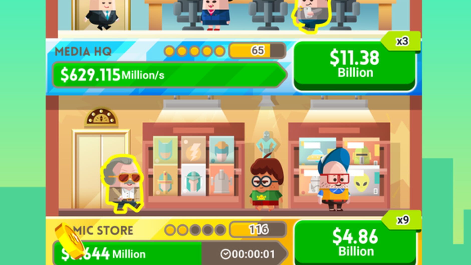 Screenshot for Cash, Inc. Fame & Fortune Game