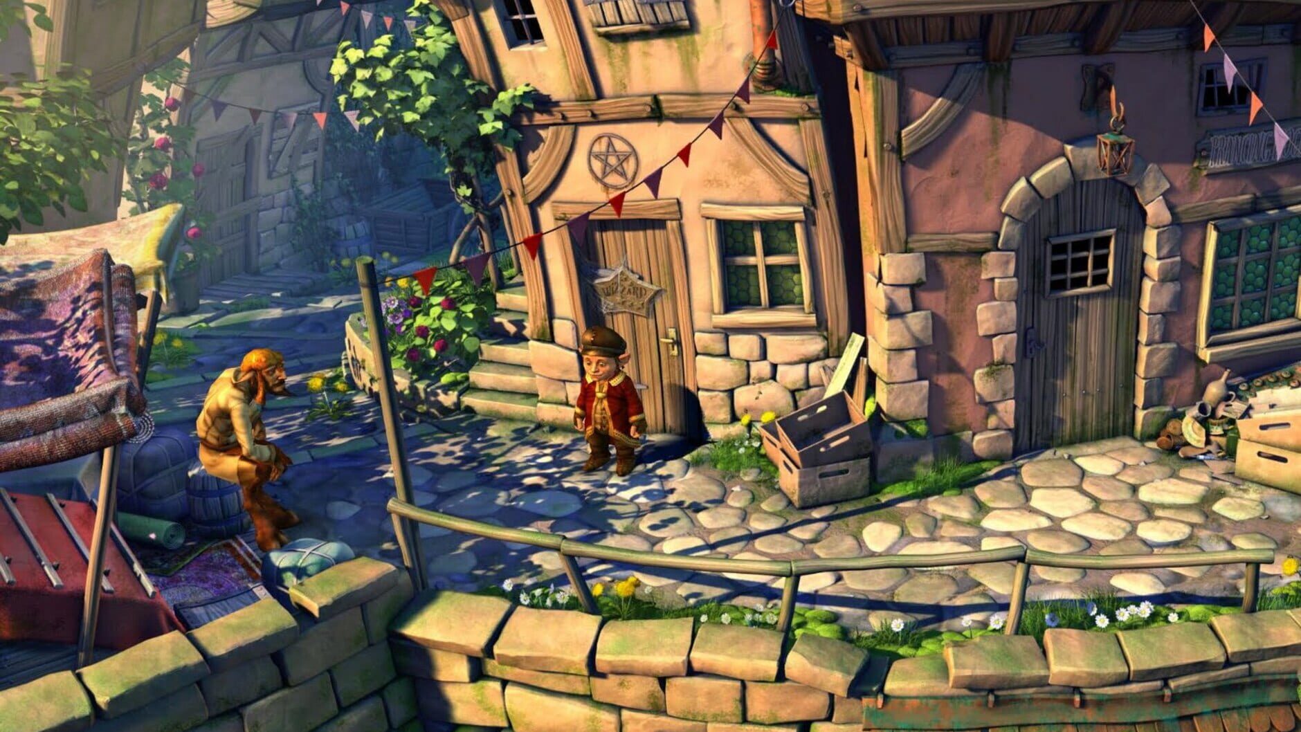 Screenshot for The Book of Unwritten Tales