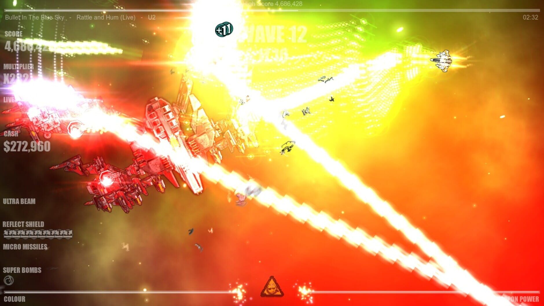 Screenshot for Beat Hazard 2