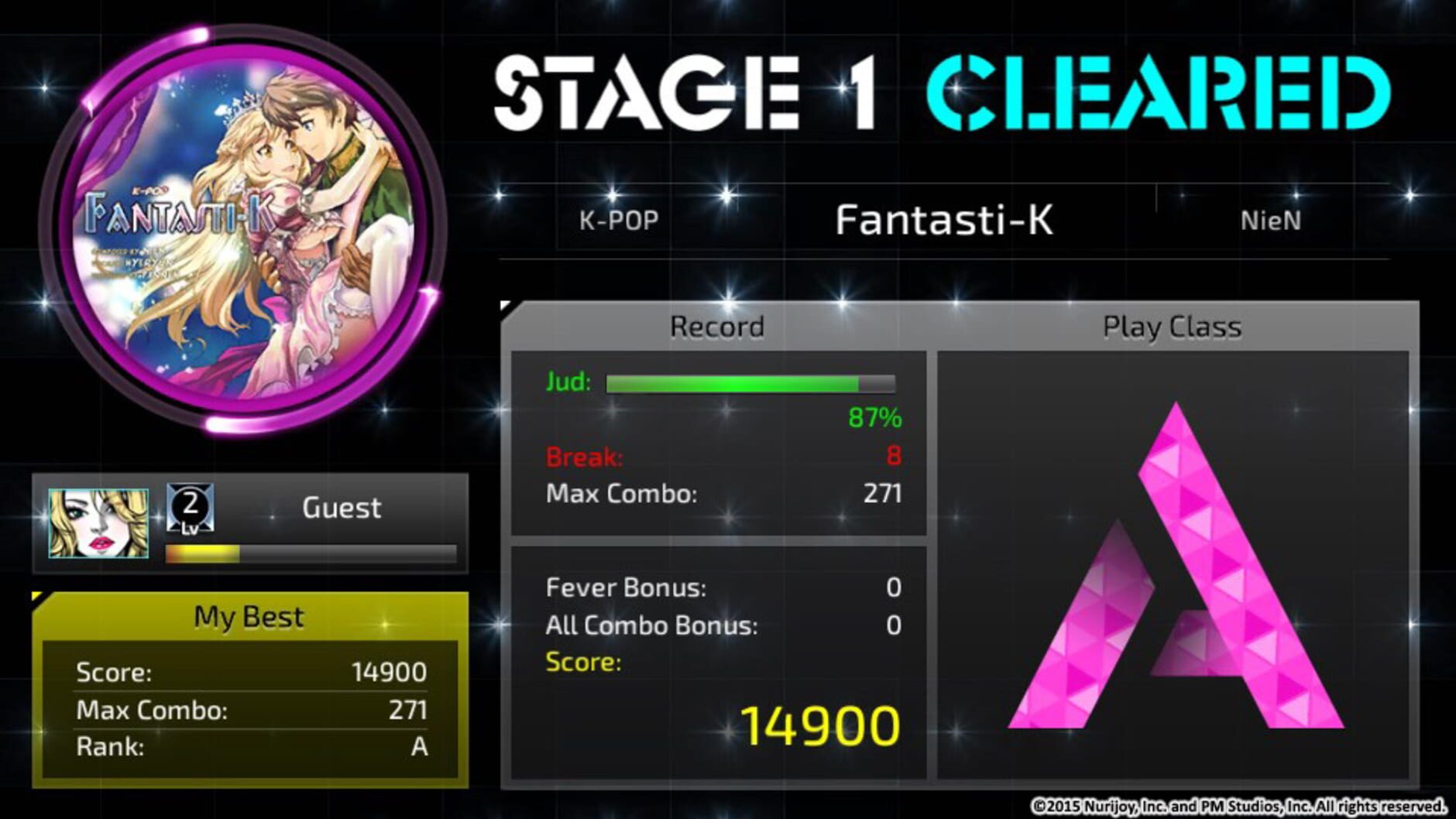 Screenshot for Superbeat: Xonic